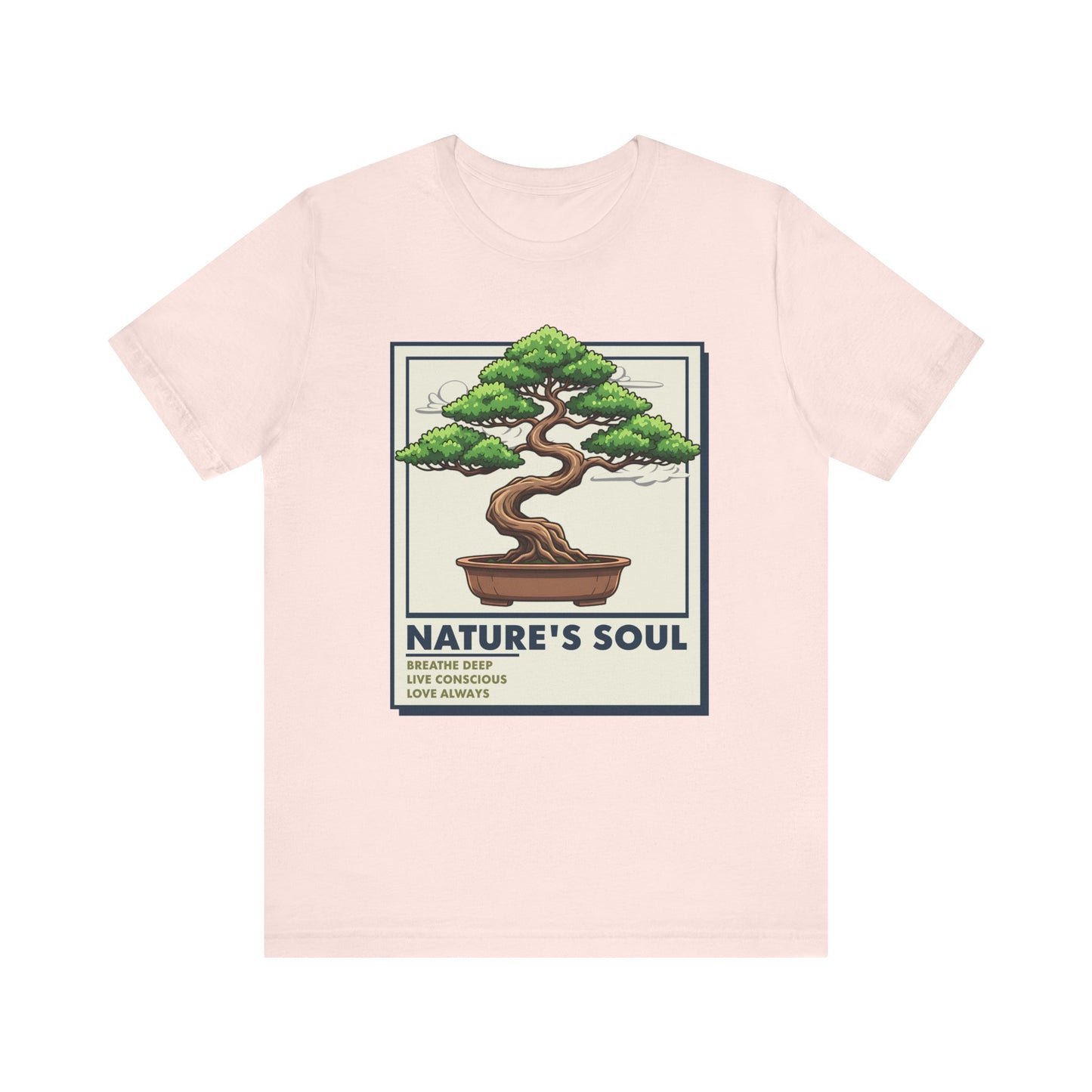 Zen Tee - Nature's Soul: Breathe Deep Short Sleeve Shirt