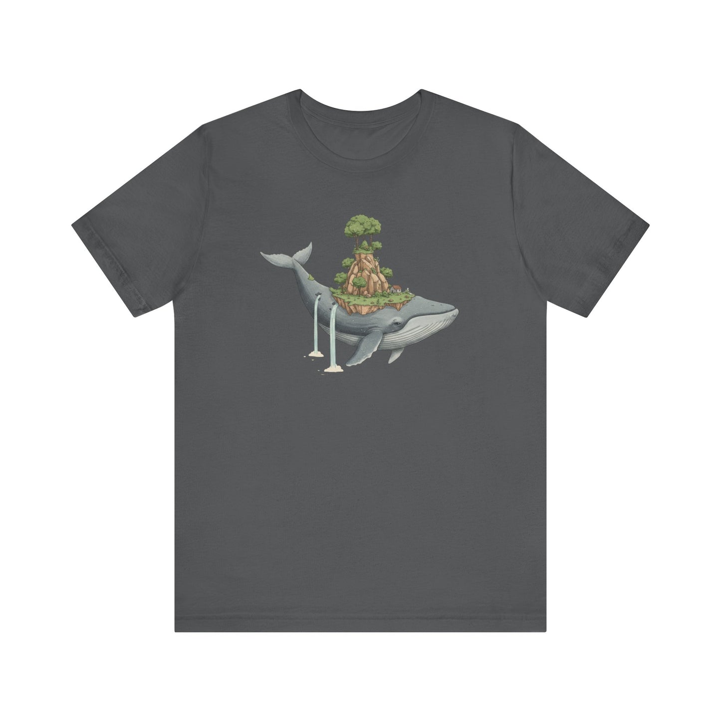 Whale Island Tee - Ethereal and Dreamy Unisex T-Shirt