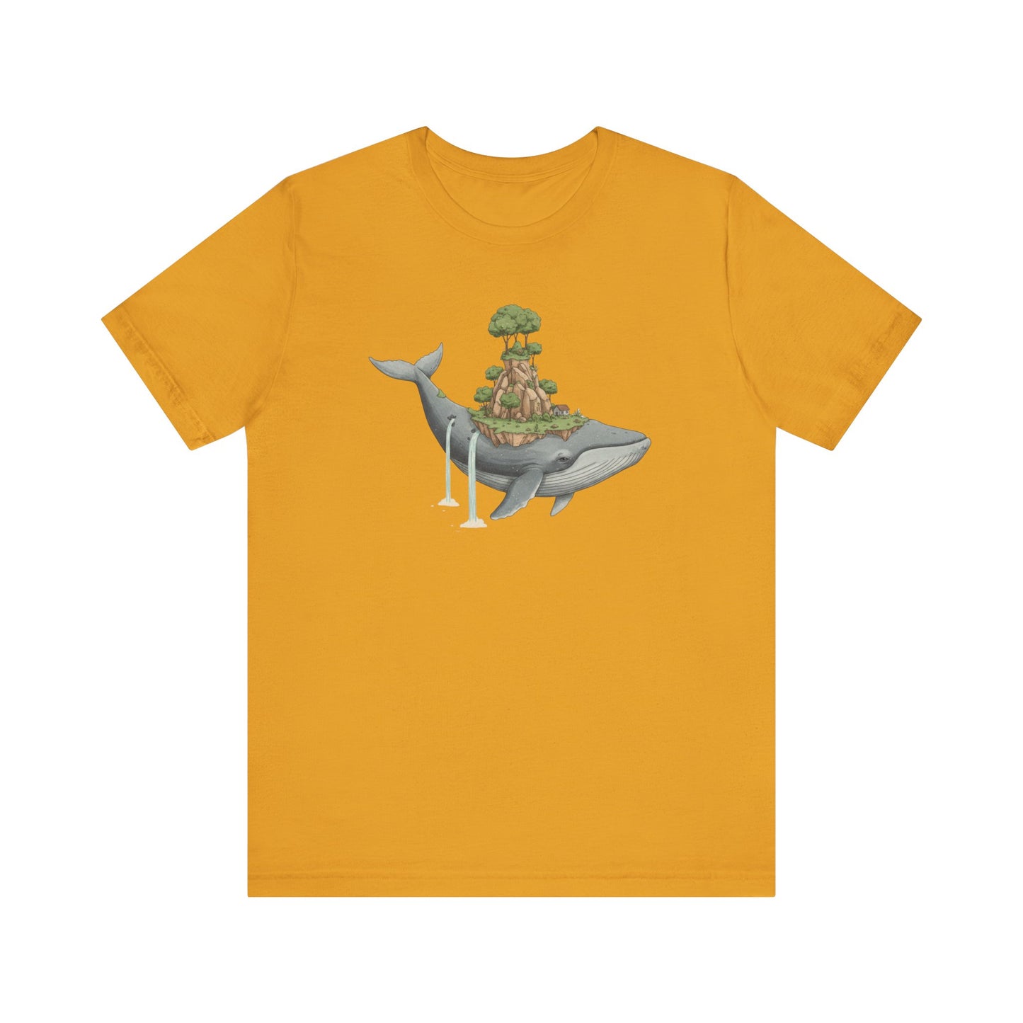 Whale Island Tee - Ethereal and Dreamy Unisex T-Shirt