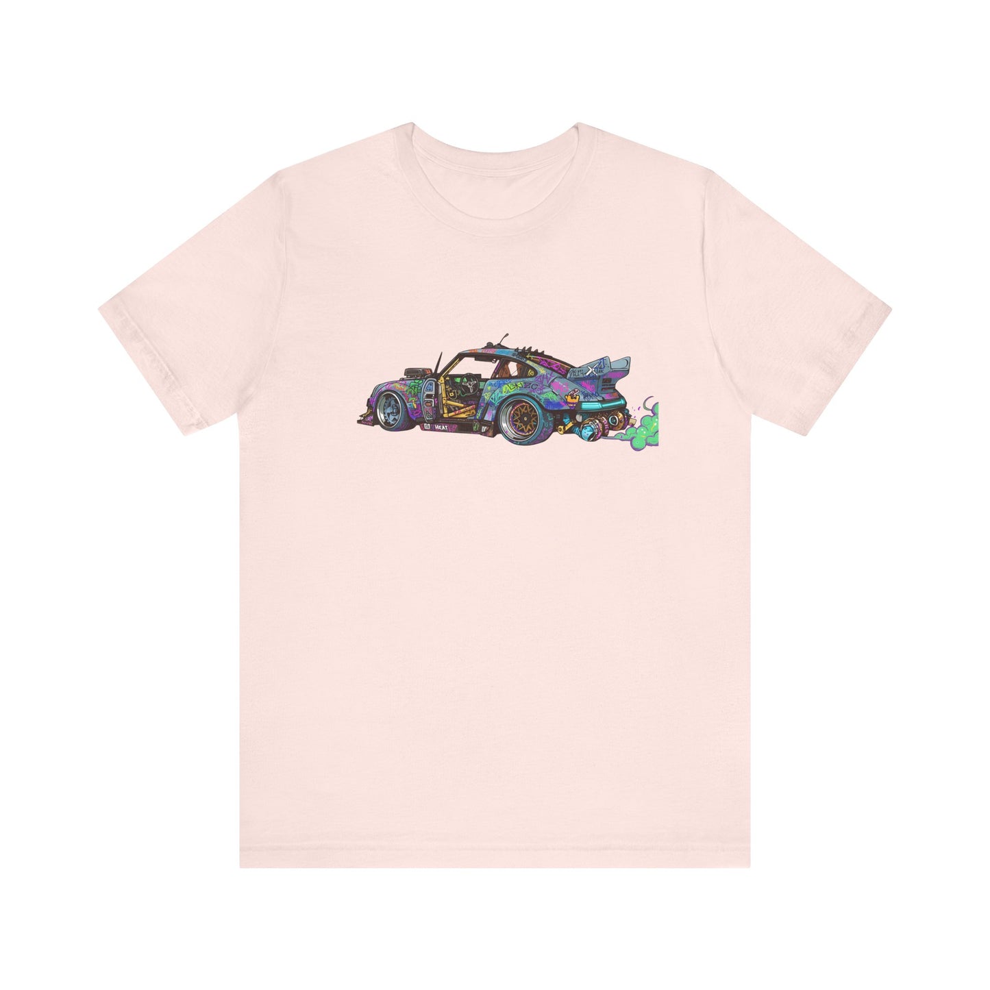 Cyberpunk Street Art Racer Unisex Tee