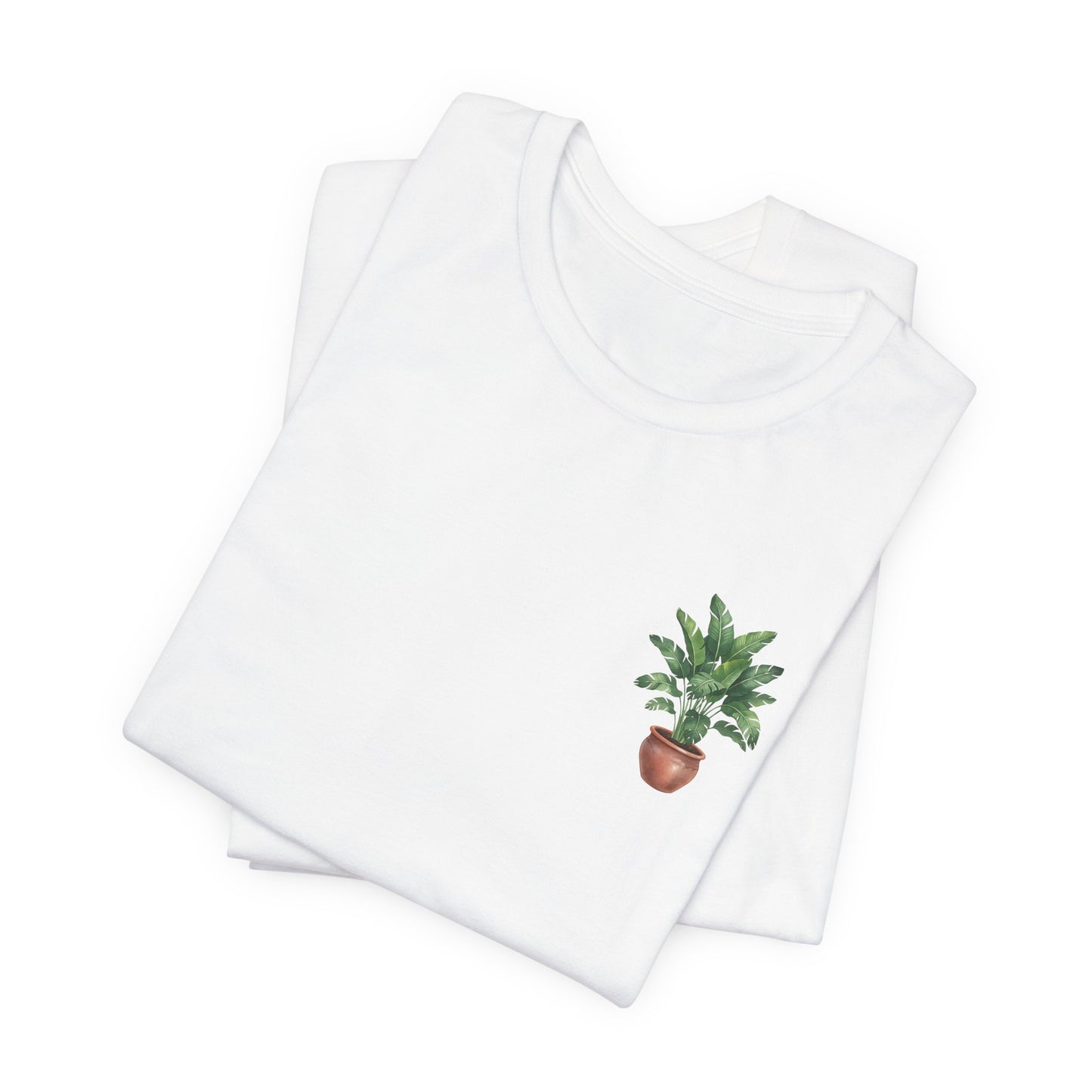 Pocket Strelitzia -Bird of Paradise Bloom Unisex Tee