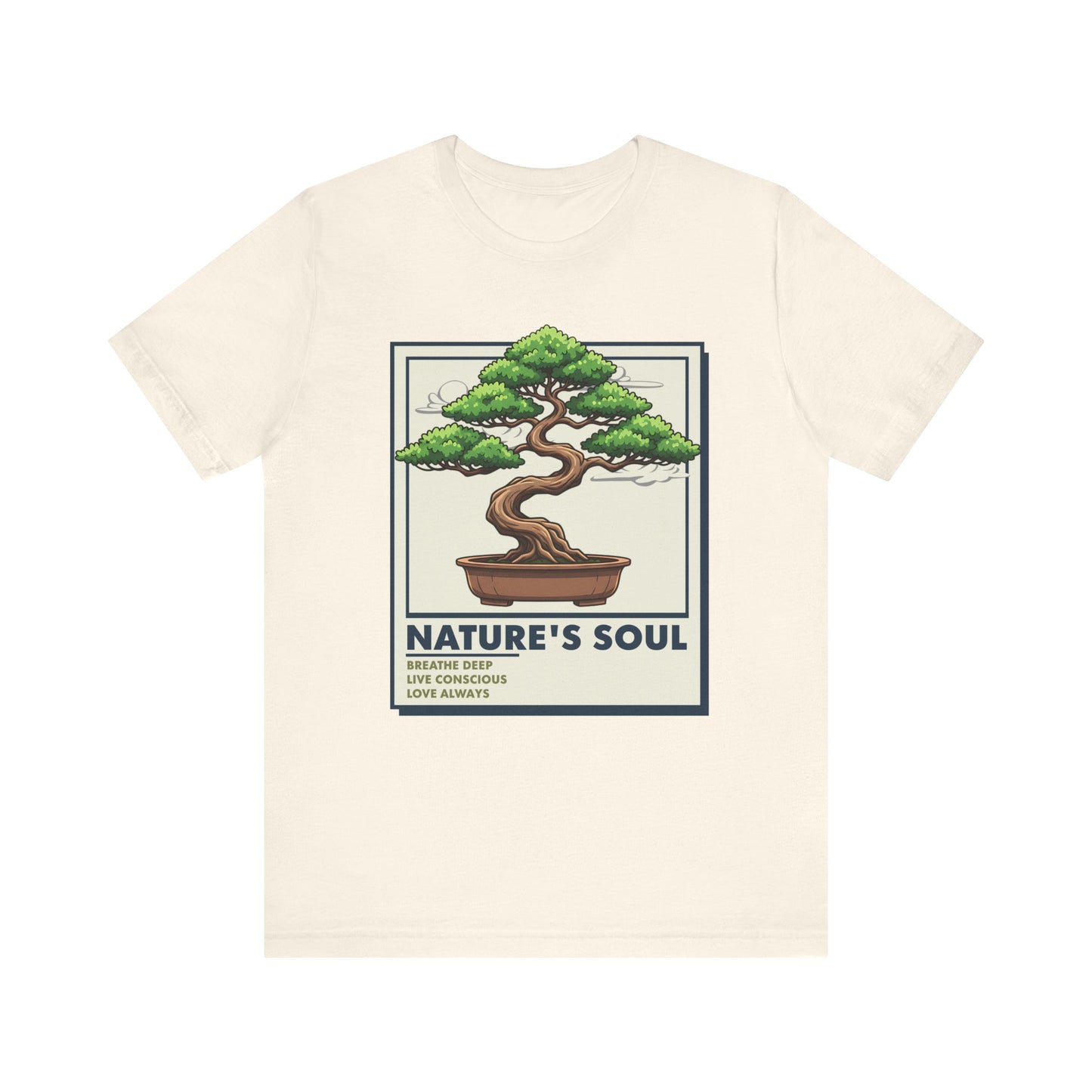 Zen Tee - Nature's Soul: Breathe Deep Short Sleeve Shirt