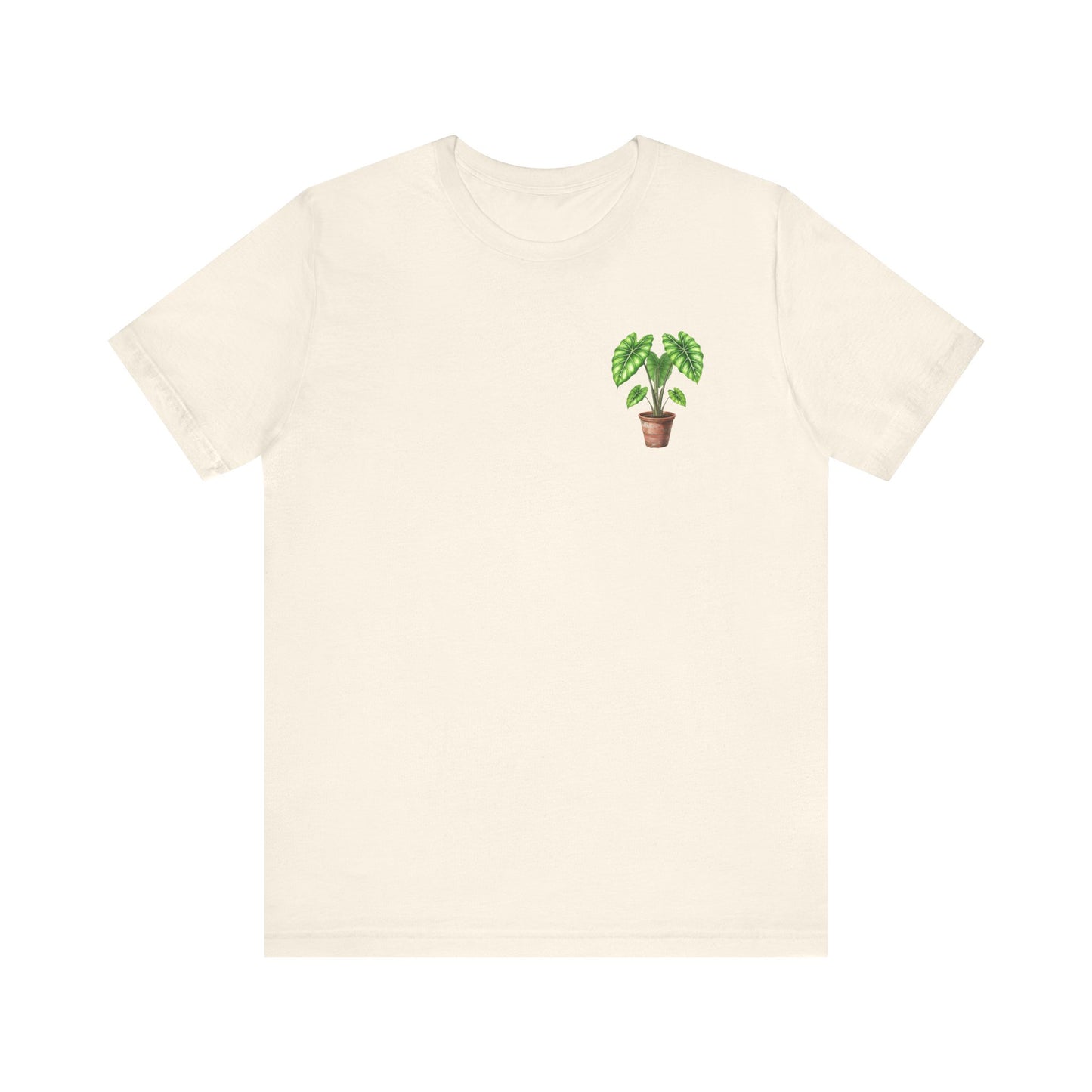 Pocket Alocasia - Elephant Ear Elegance Unisex Tee