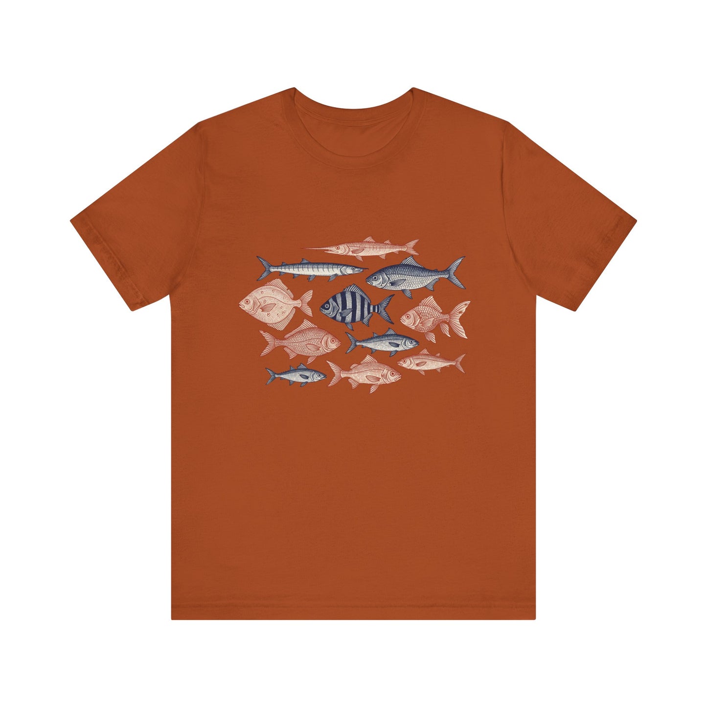 Vintage School Fish Unisex Tee