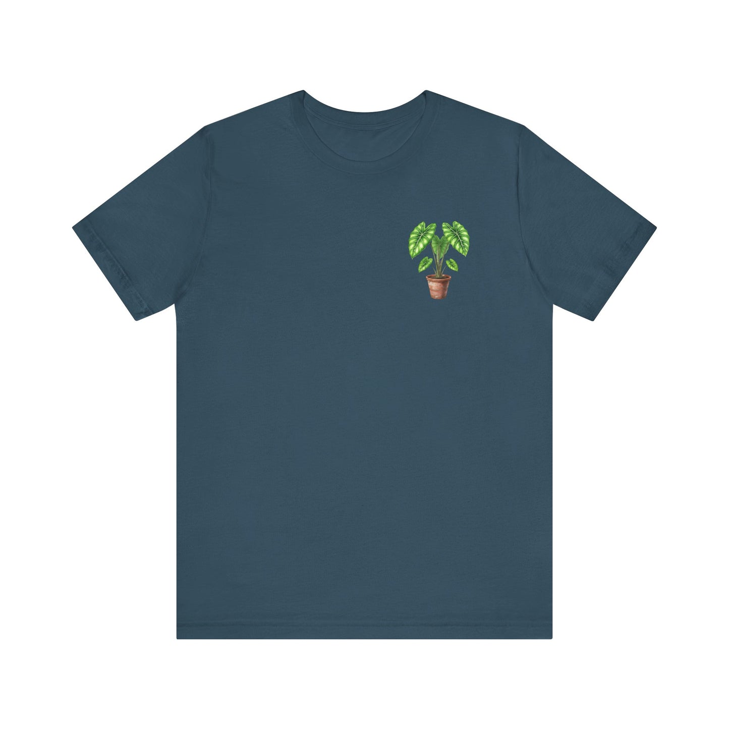 Pocket Alocasia - Elephant Ear Elegance Unisex Tee