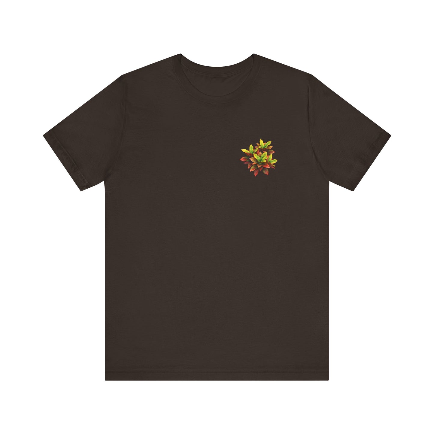 Pocket-sized Tropical Pop - Croton Unisex Tee
