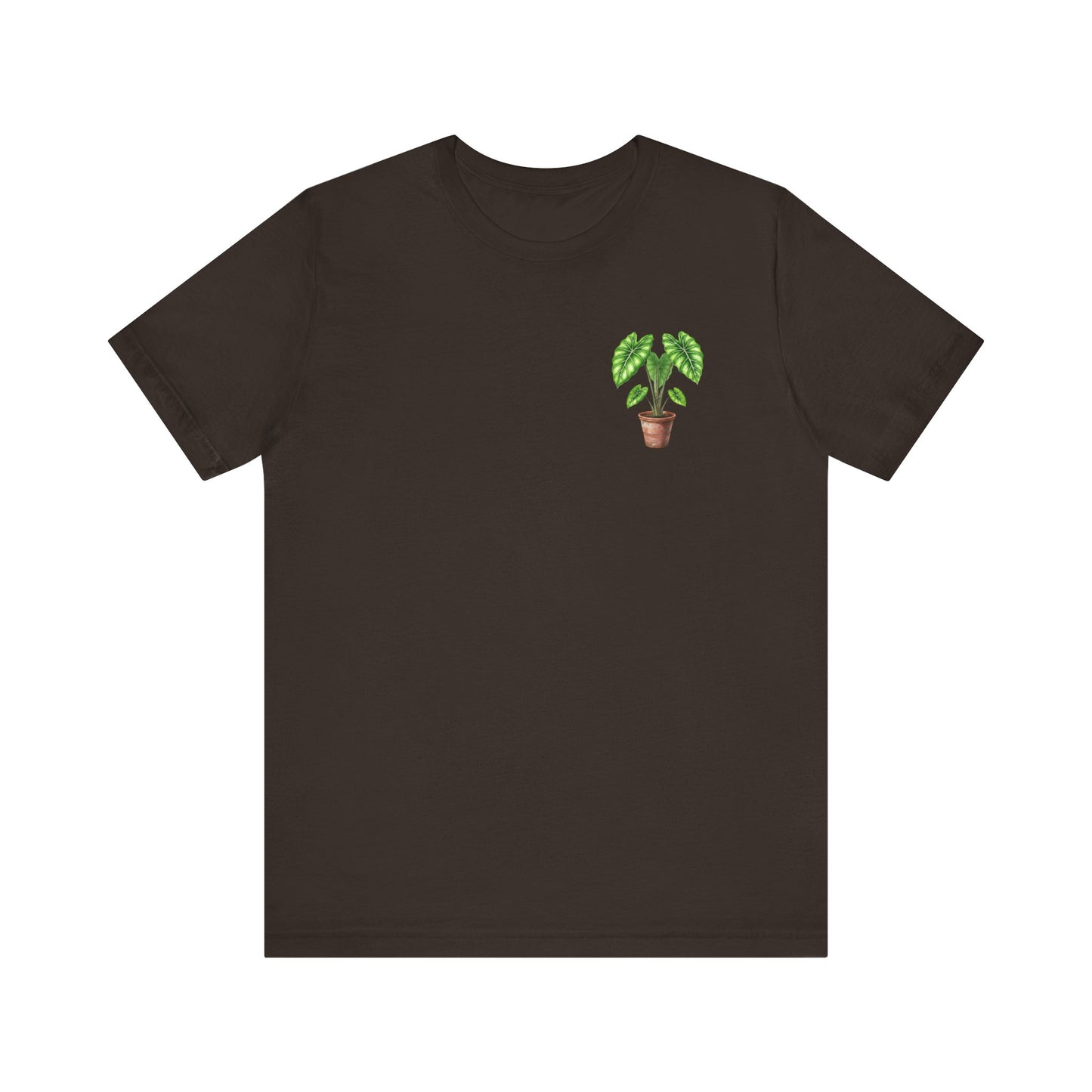 Pocket Alocasia - Elephant Ear Elegance Unisex Tee