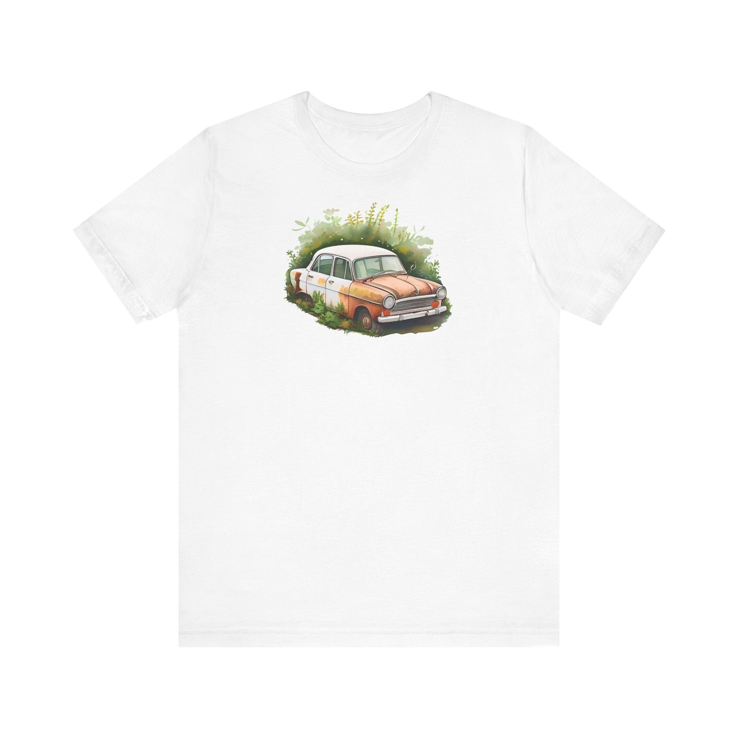 Abandoned Car T-Shirt Model 1