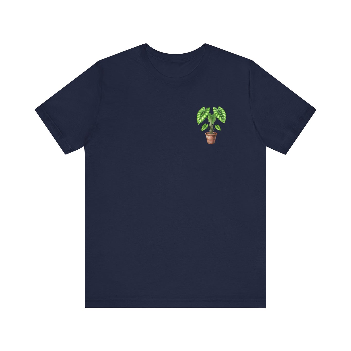 Pocket Alocasia - Elephant Ear Elegance Unisex Tee