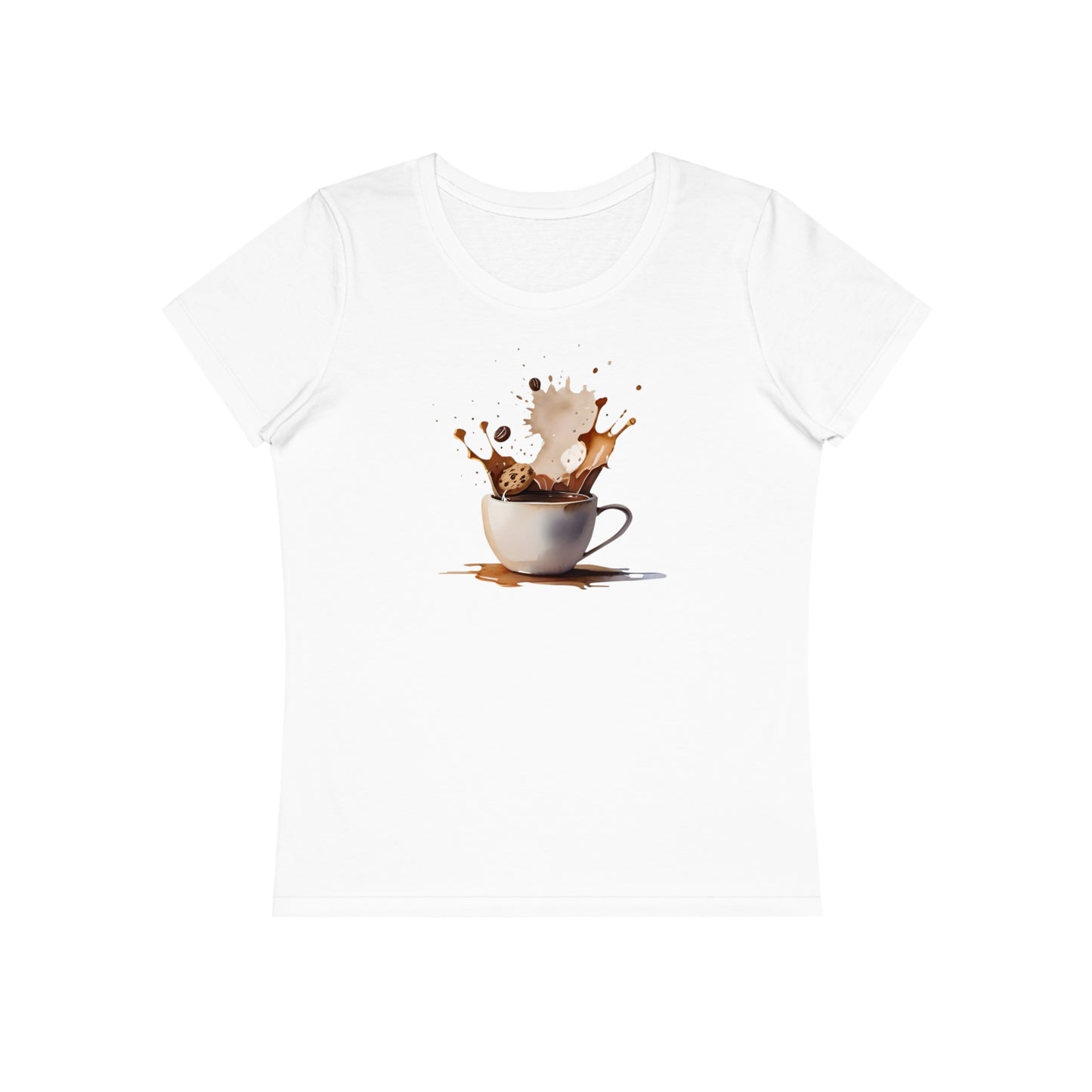 Coffee Splash Women's T-Shirt – Fun & Casual Coffee Lover Tee