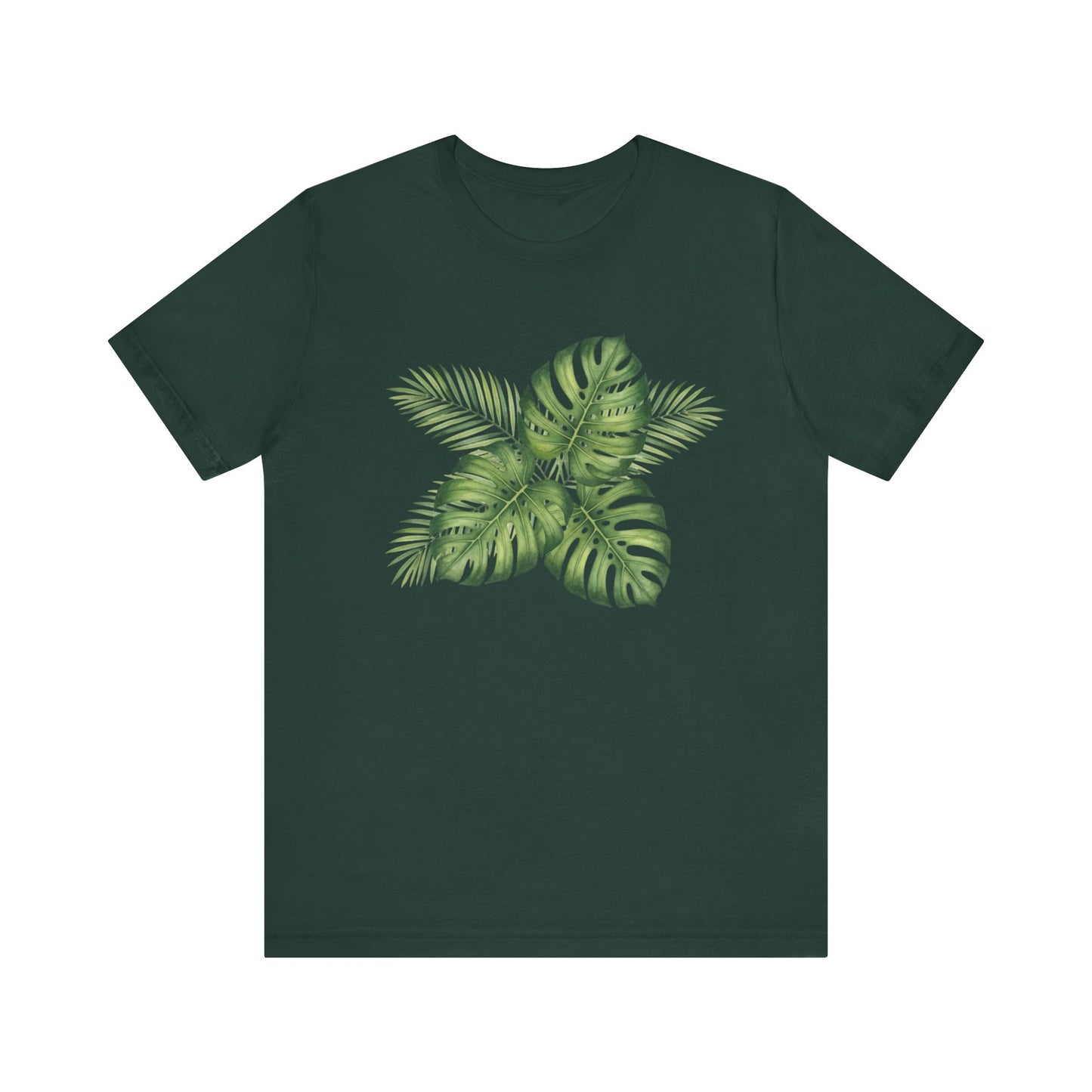 Jungle Canopy - Monstera & Palm Delight Unisex Tee