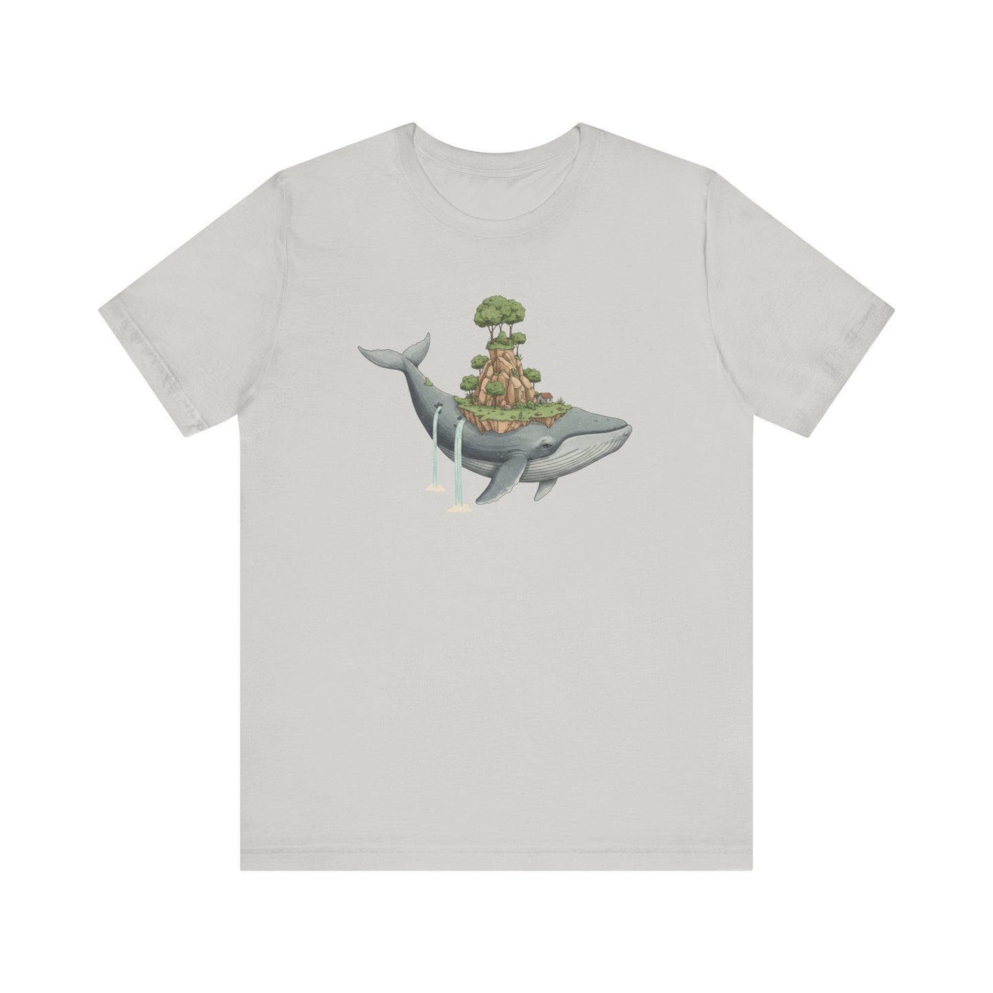 Whale Island Tee - Ethereal and Dreamy Unisex T-Shirt