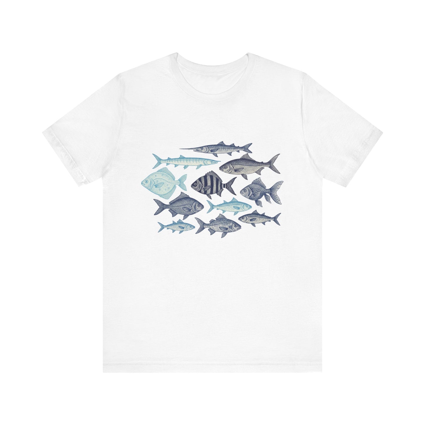 Vintage School Fish Unisex Tee
