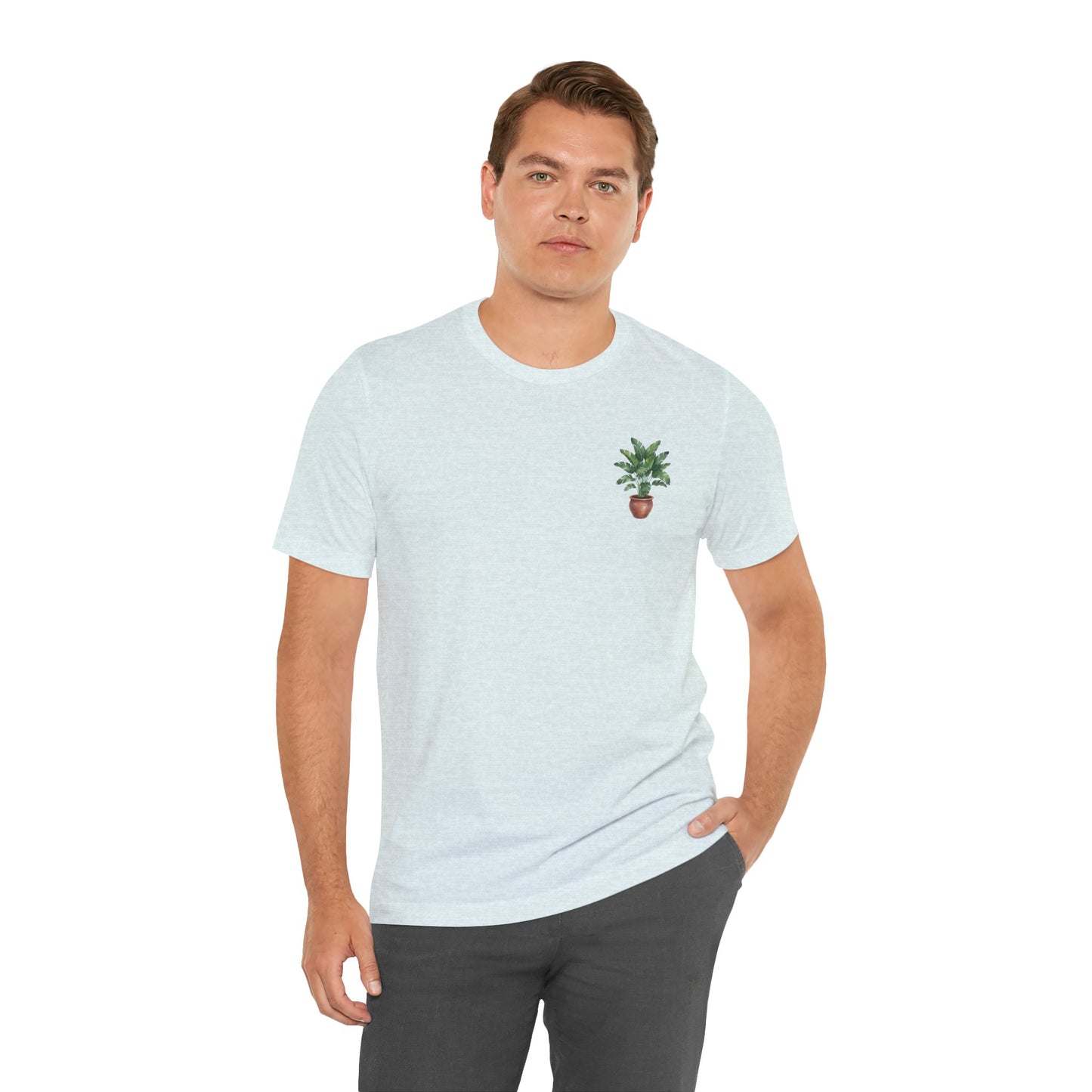 Pocket Strelitzia -Bird of Paradise Bloom Unisex Tee