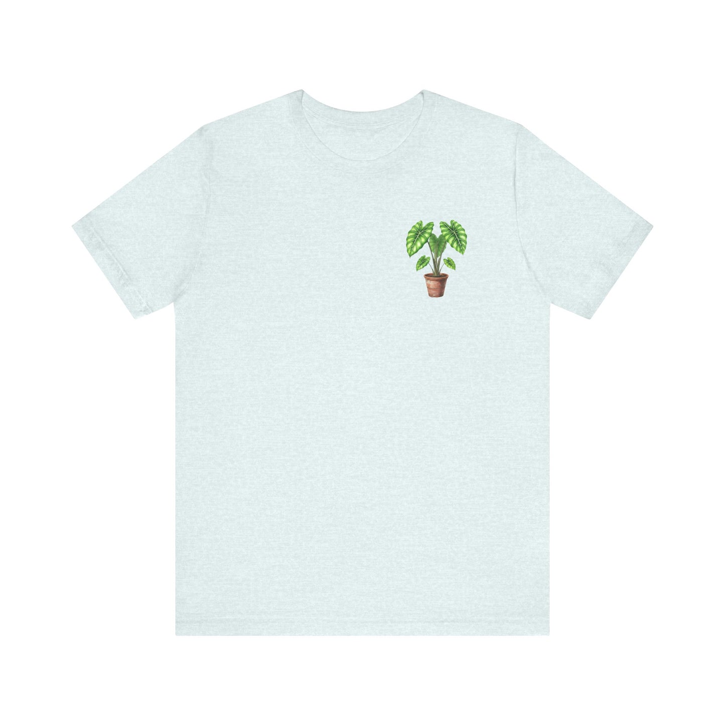 Pocket Alocasia - Elephant Ear Elegance Unisex Tee