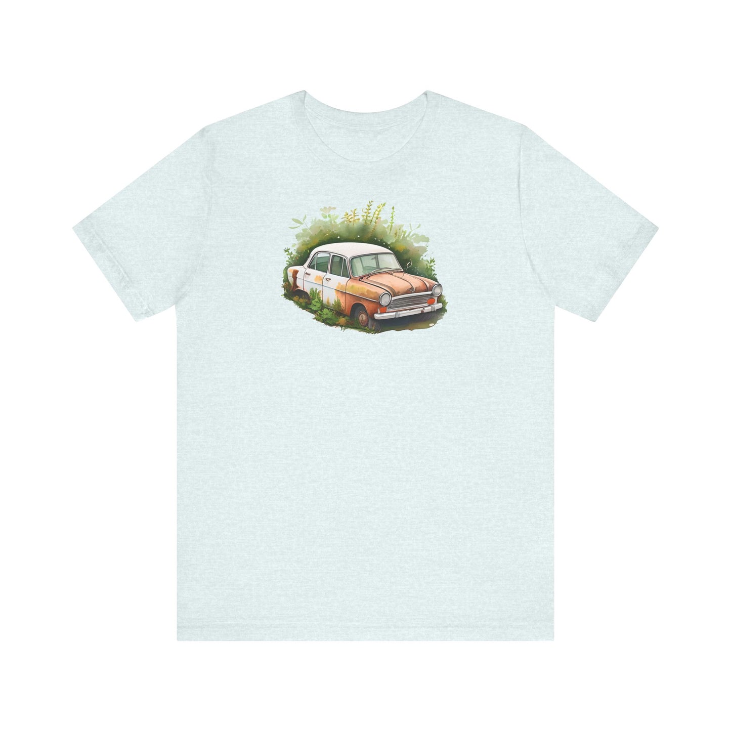 Abandoned Car T-Shirt Model 1
