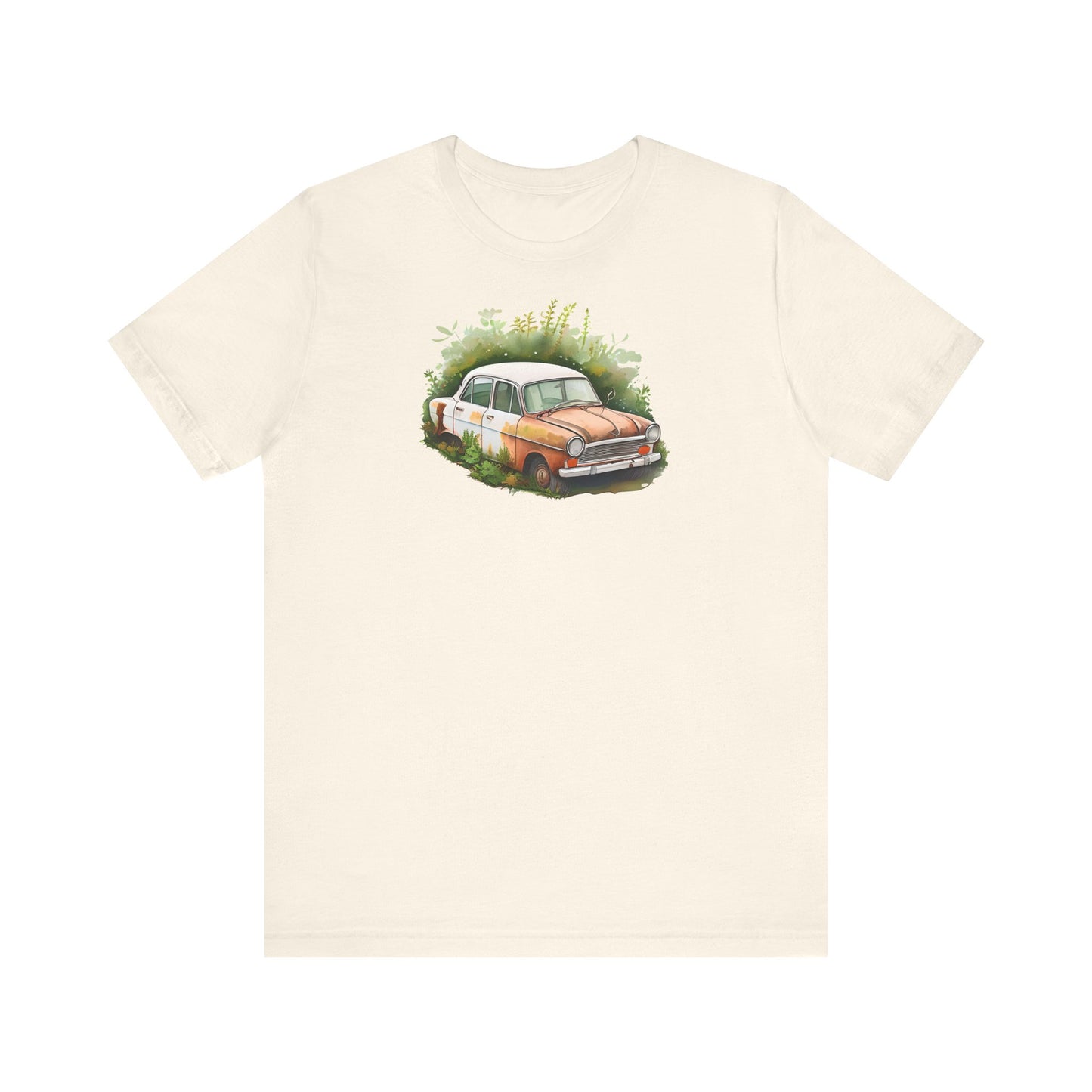 Abandoned Car T-Shirt Model 1