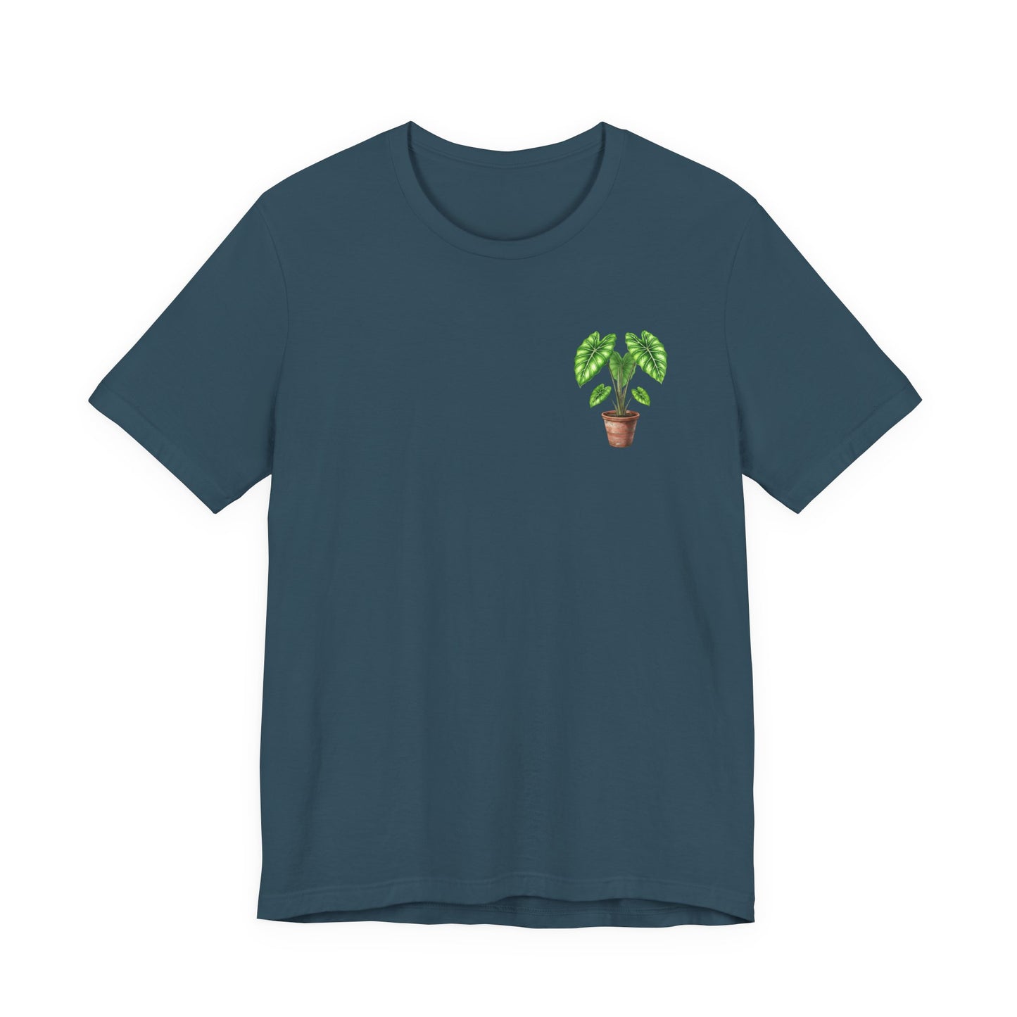 Pocket Alocasia - Elephant Ear Elegance Unisex Tee