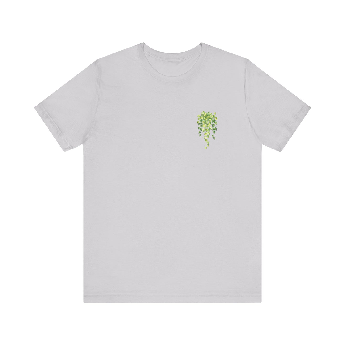 Pothos Pocket -Minimalist Vine Unisex Tee