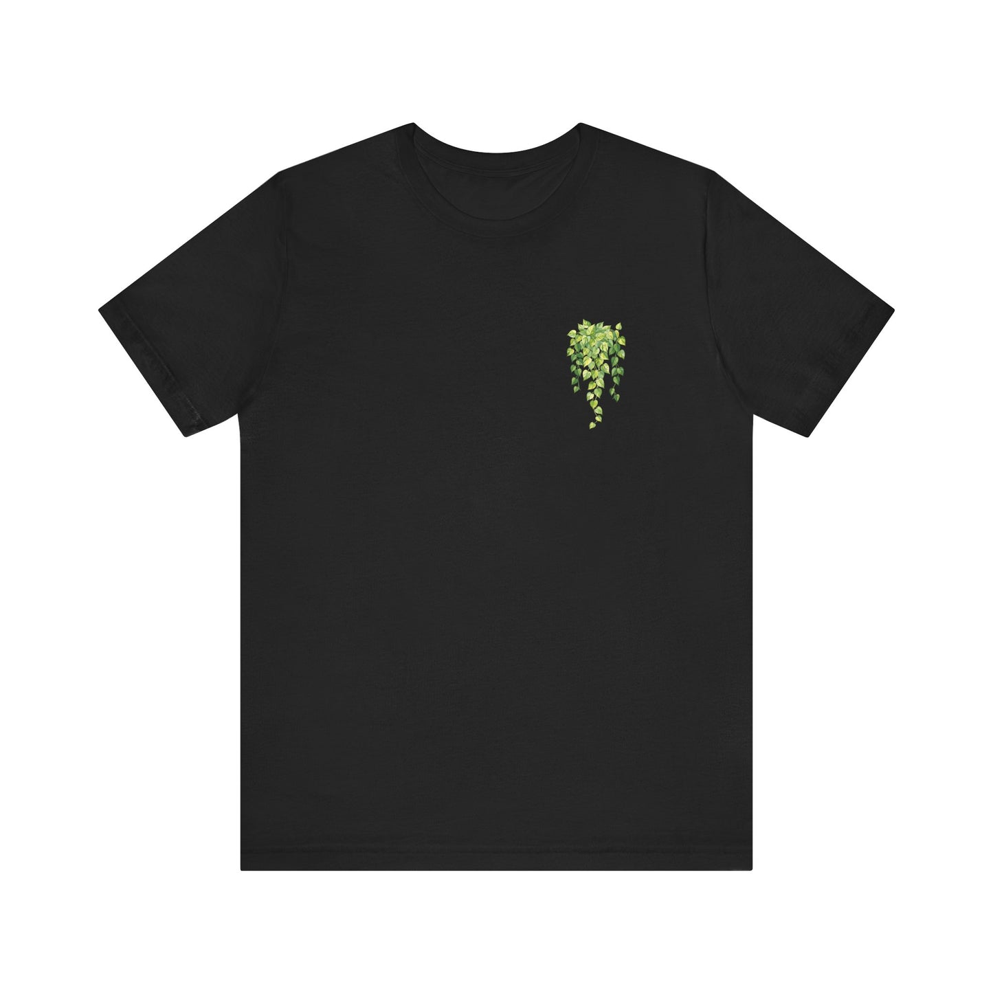 Pothos Pocket -Minimalist Vine Unisex Tee
