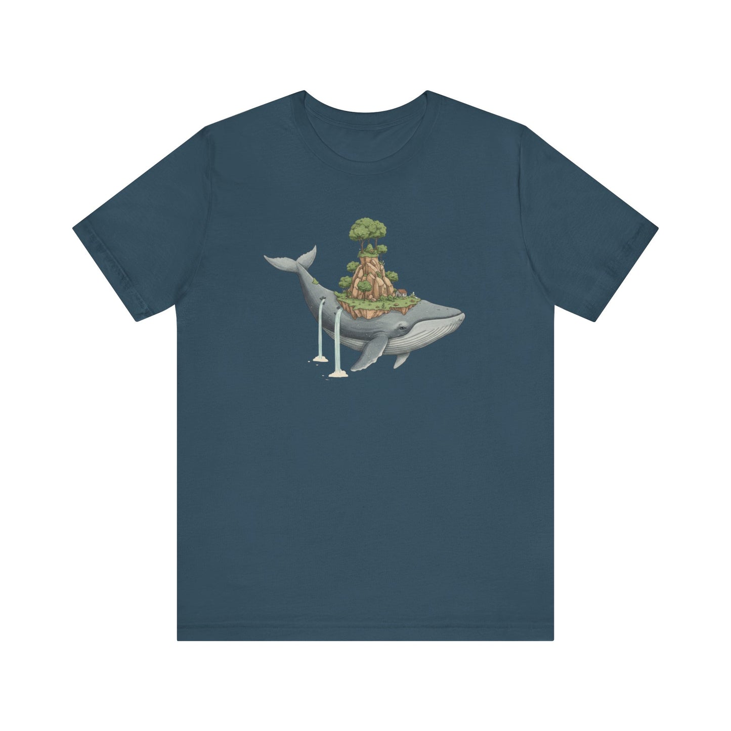 Whale Island Tee - Ethereal and Dreamy Unisex T-Shirt