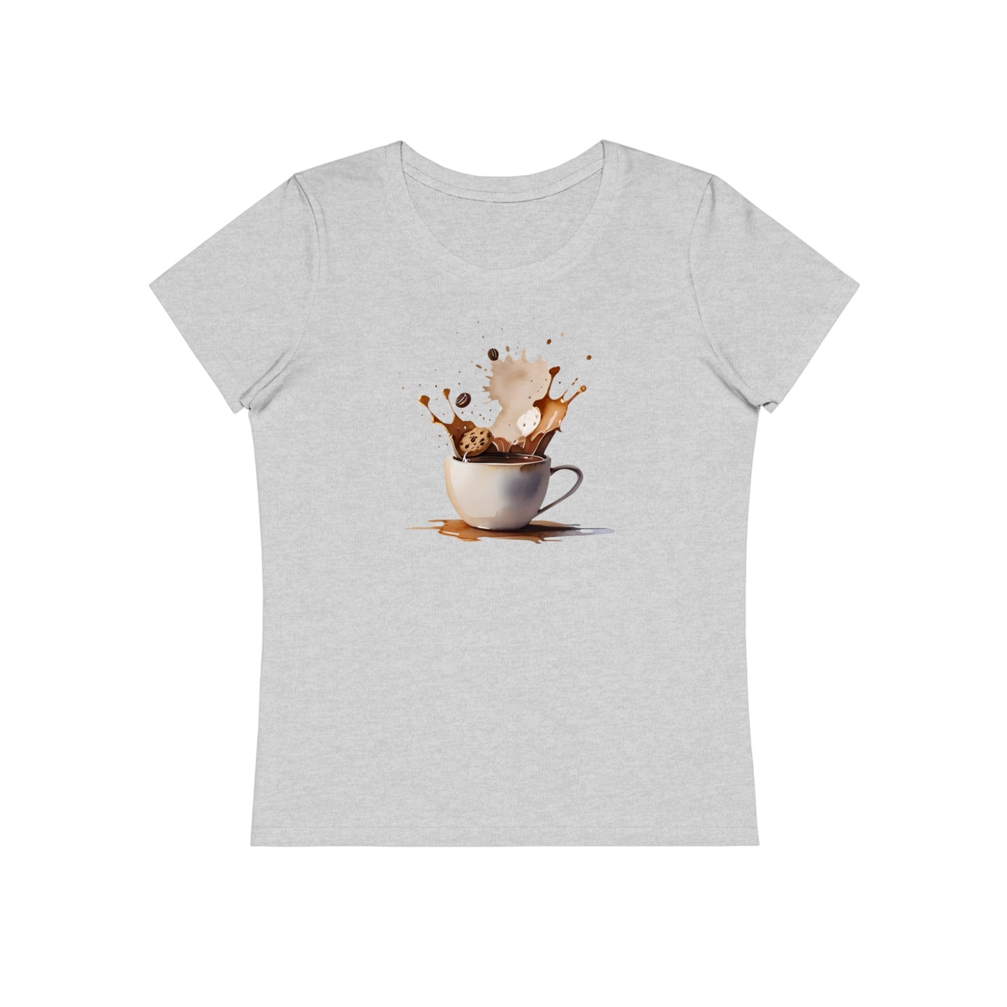 Coffee Splash Women's T-Shirt – Fun & Casual Coffee Lover Tee