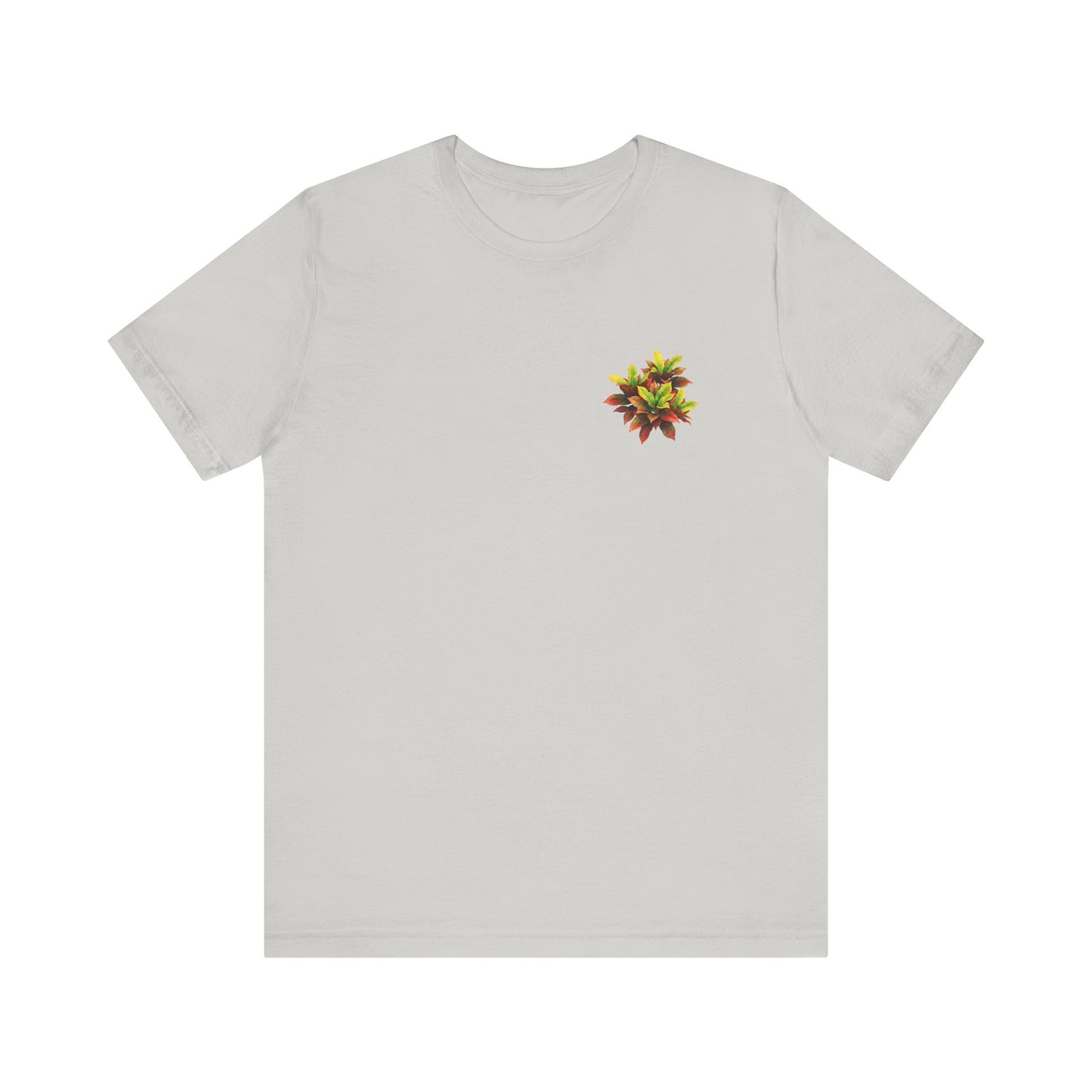 Pocket-sized Tropical Pop - Croton Unisex Tee