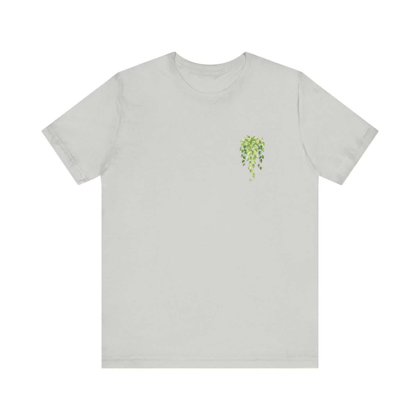 Pothos Pocket -Minimalist Vine Unisex Tee
