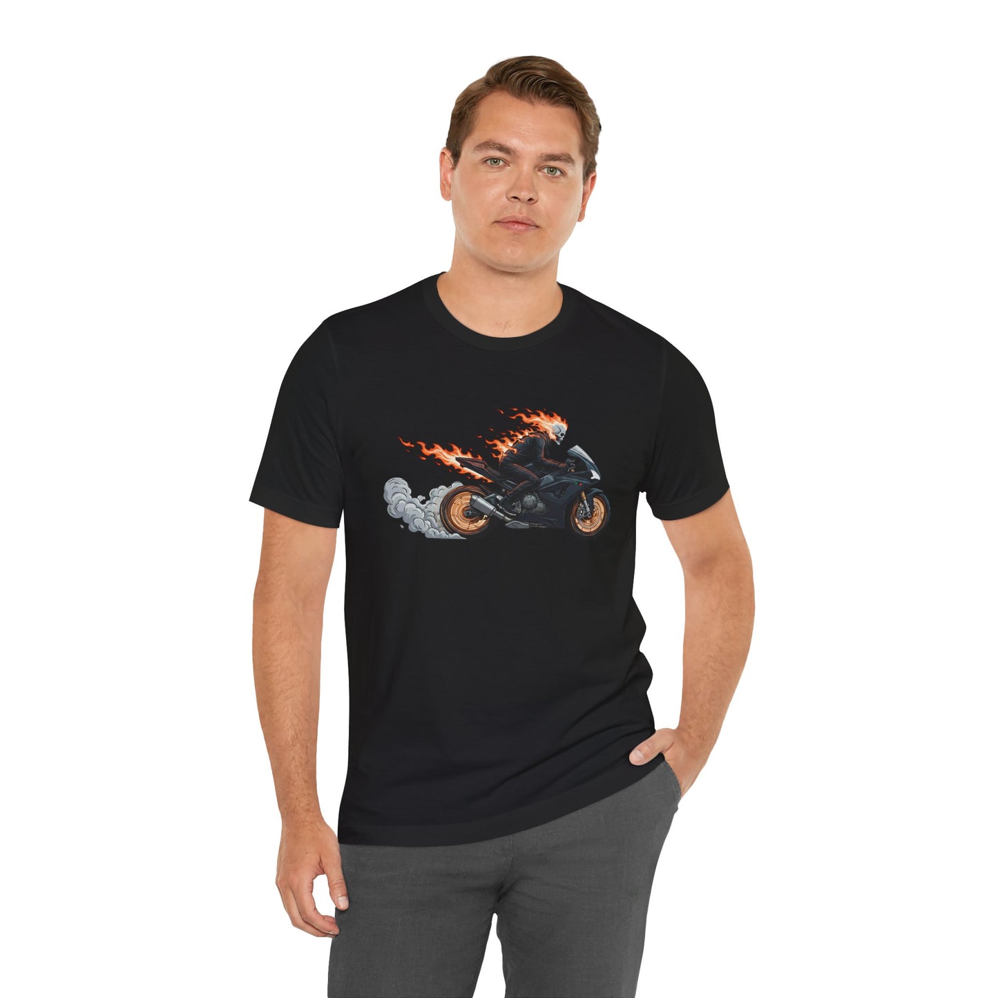 Inferno Rider T-Shirt - Unleash Your Inner Demon This Halloween