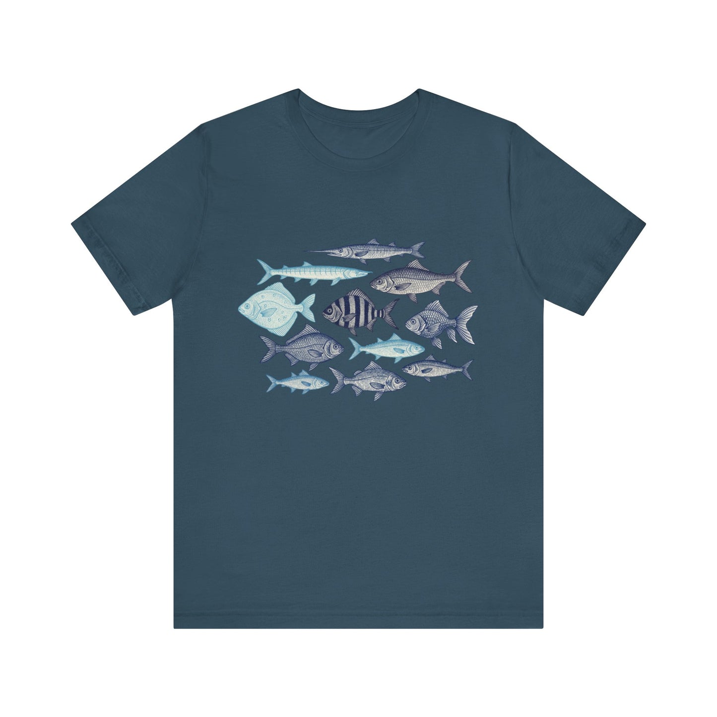 Vintage School Fish Unisex Tee