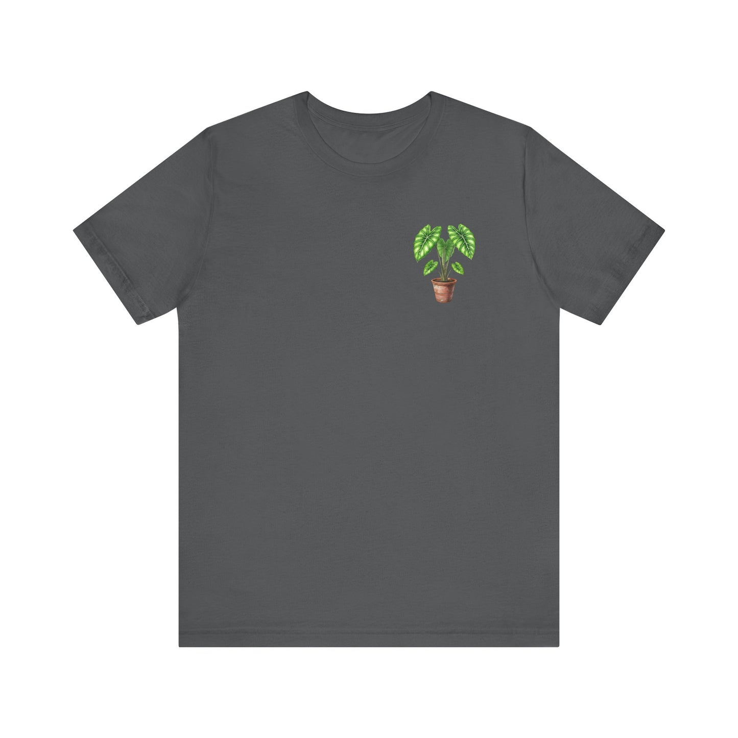 Pocket Alocasia - Elephant Ear Elegance Unisex Tee