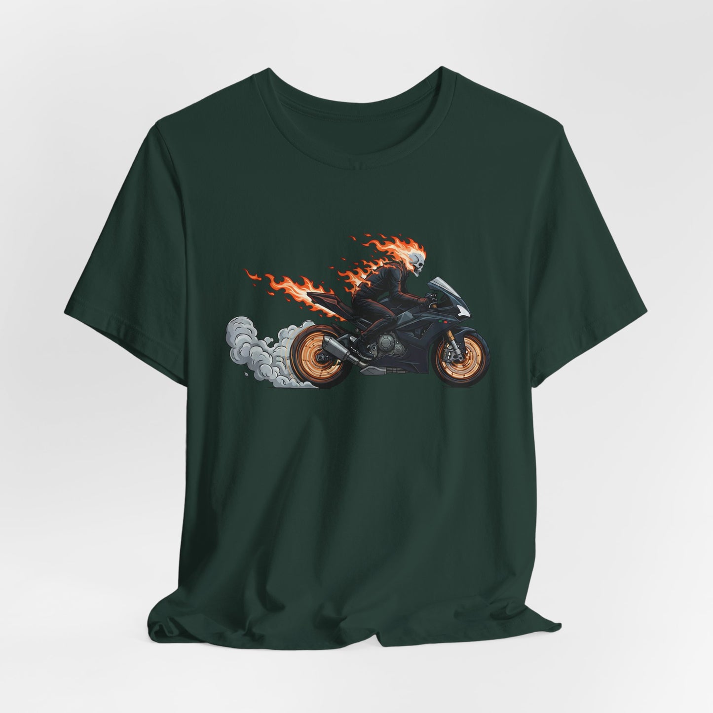Inferno Rider T-Shirt - Unleash Your Inner Demon This Halloween