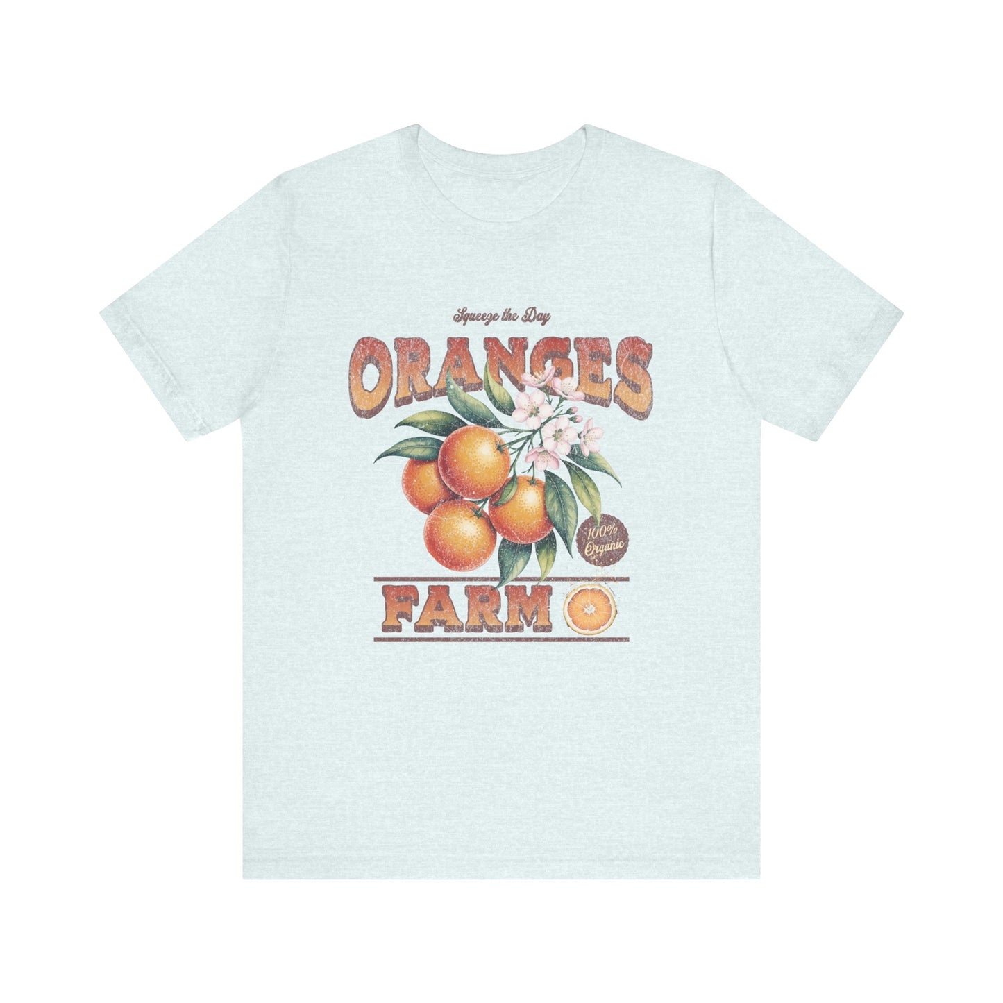 Vintage Orange Branch Unisex Tee
