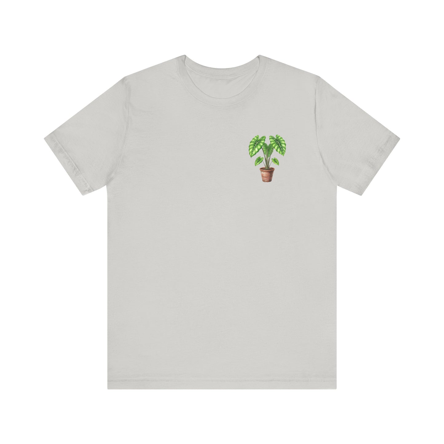 Pocket Alocasia - Elephant Ear Elegance Unisex Tee