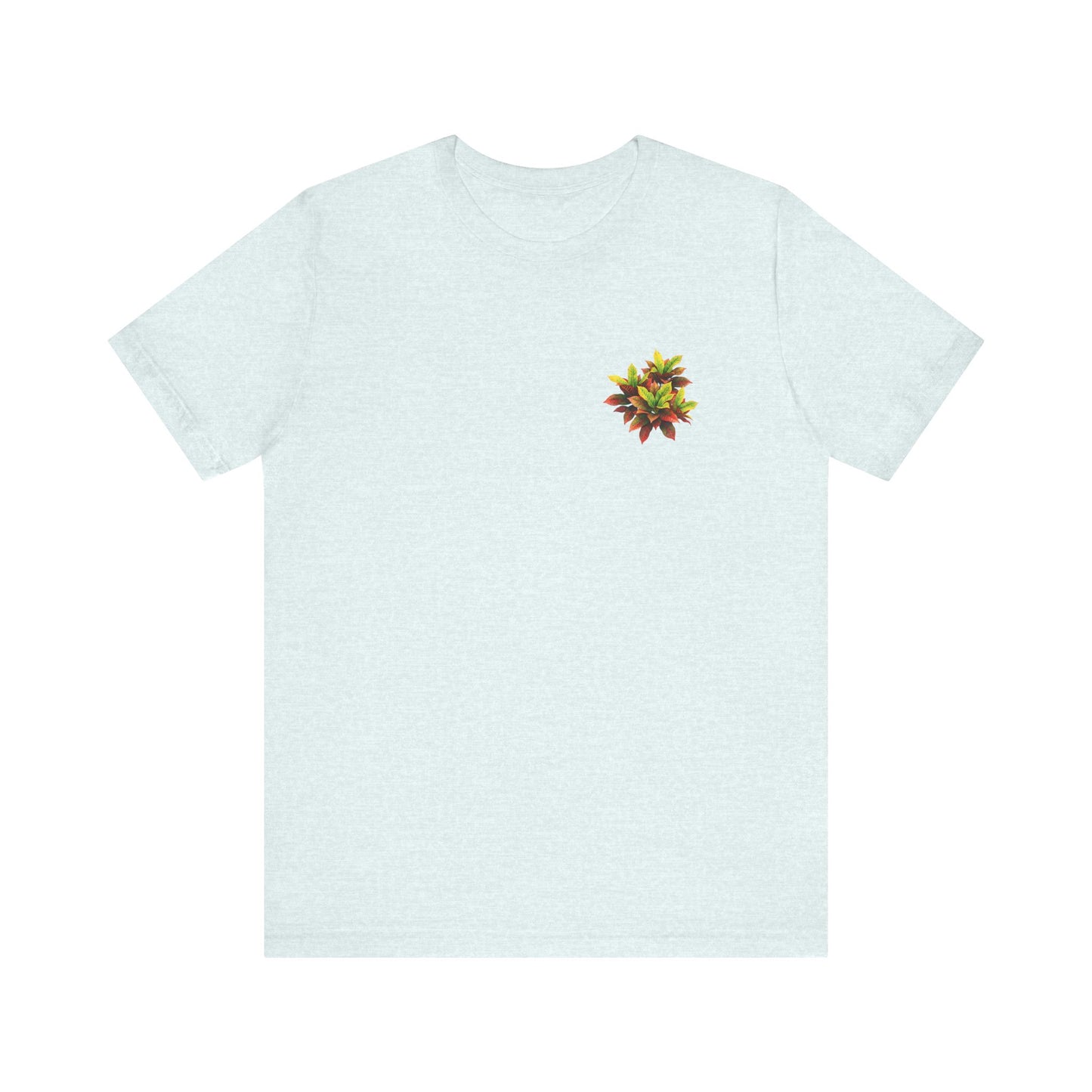 Pocket-sized Tropical Pop - Croton Unisex Tee