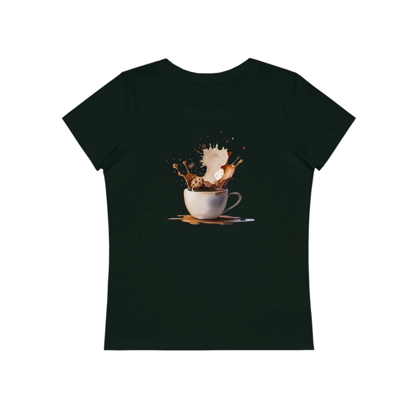 Coffee Splash Women's T-Shirt – Fun & Casual Coffee Lover Tee