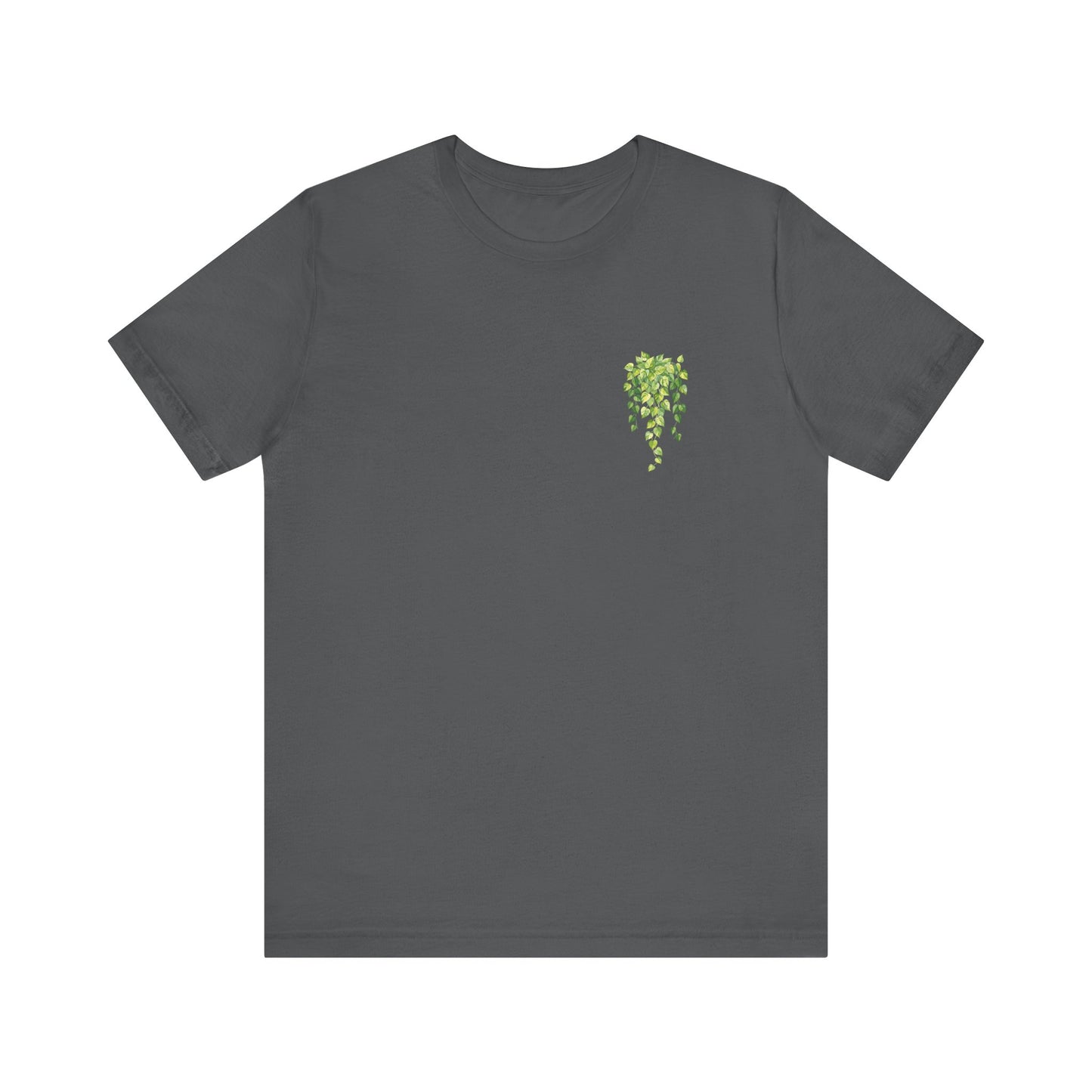 Pothos Pocket -Minimalist Vine Unisex Tee