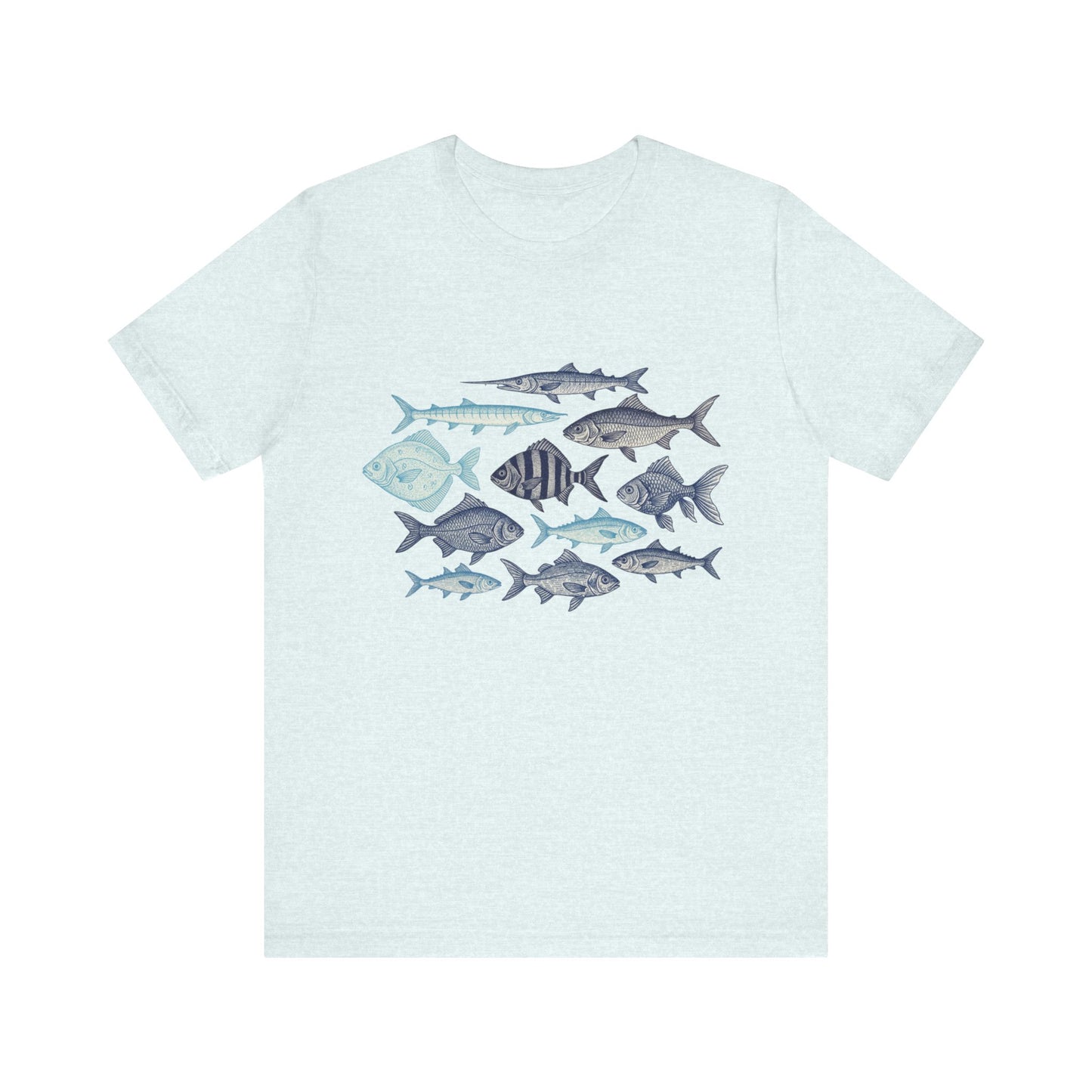 Vintage School Fish Unisex Tee