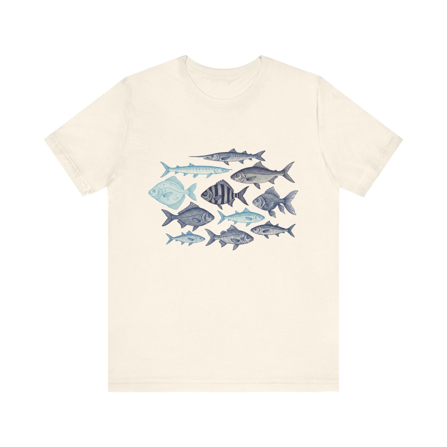 Vintage School Fish Unisex Tee