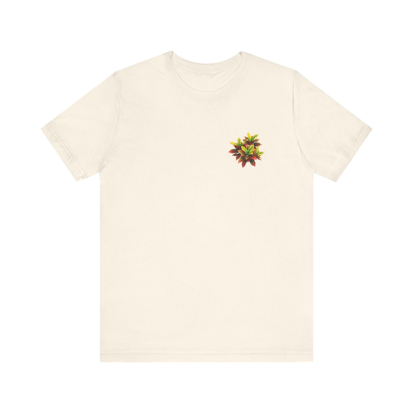 Pocket-sized Tropical Pop - Croton Unisex Tee