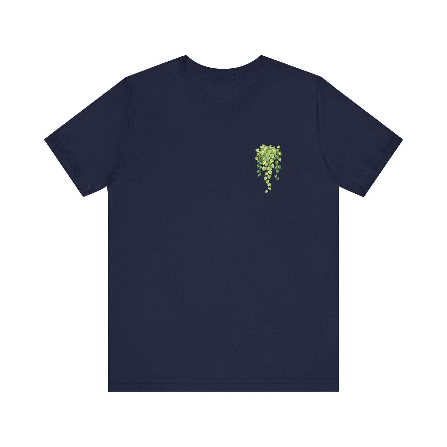 Pothos Pocket -Minimalist Vine Unisex Tee