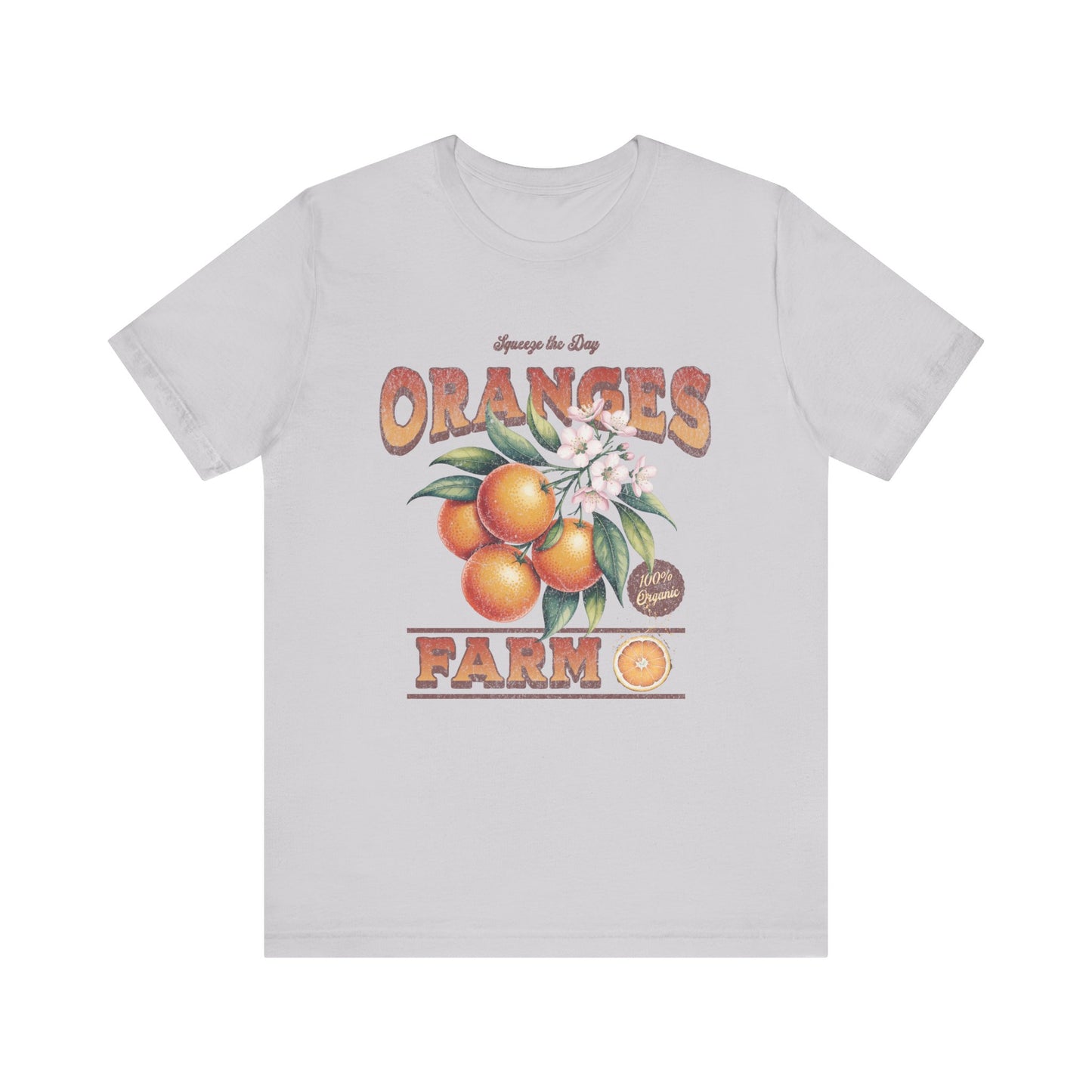Vintage Orange Branch Unisex Tee
