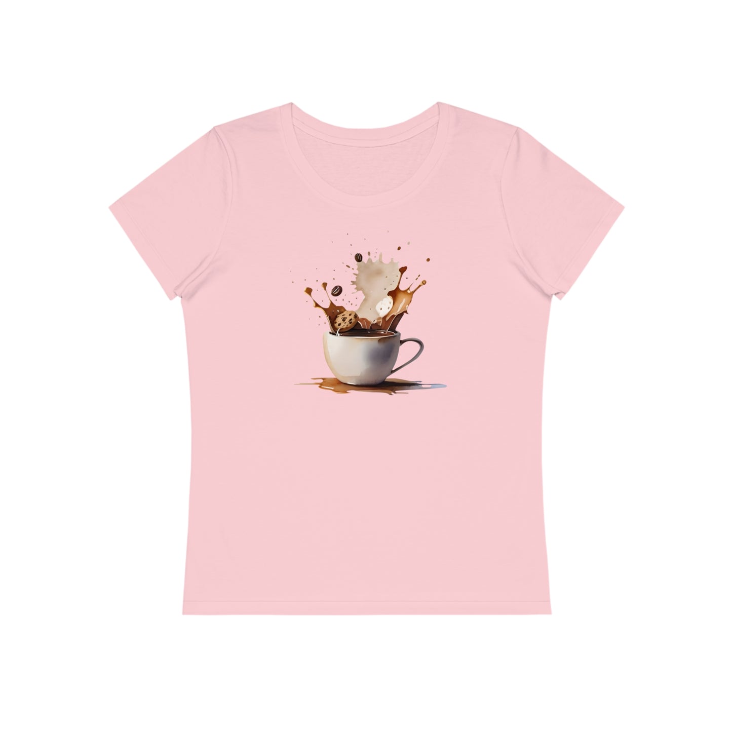 Coffee Splash Women's T-Shirt – Fun & Casual Coffee Lover Tee