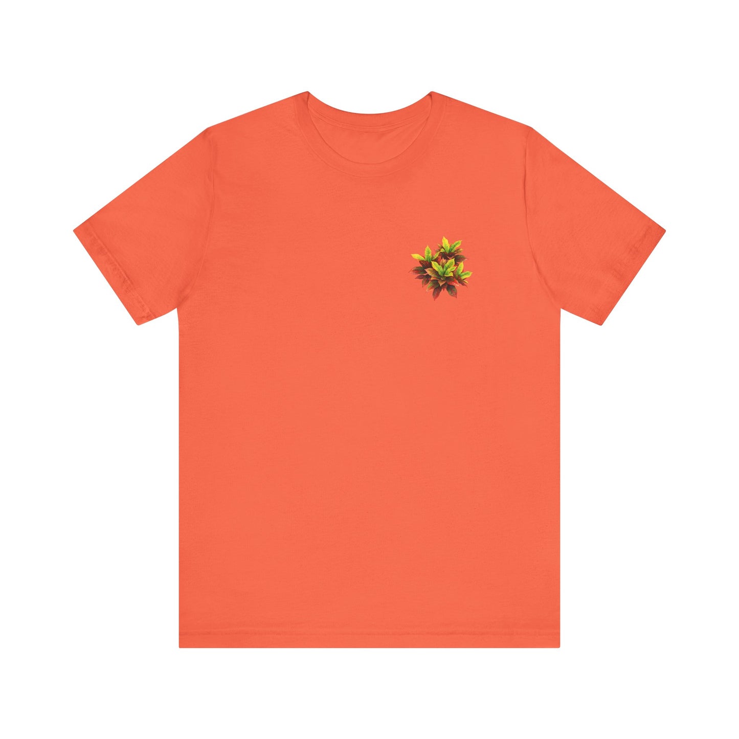Pocket-sized Tropical Pop - Croton Unisex Tee
