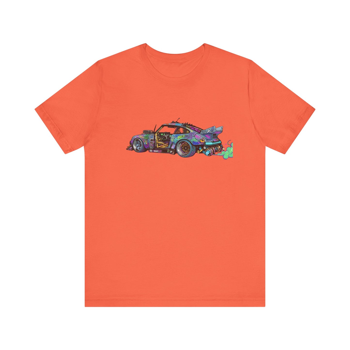 Cyberpunk Street Art Racer Unisex Tee