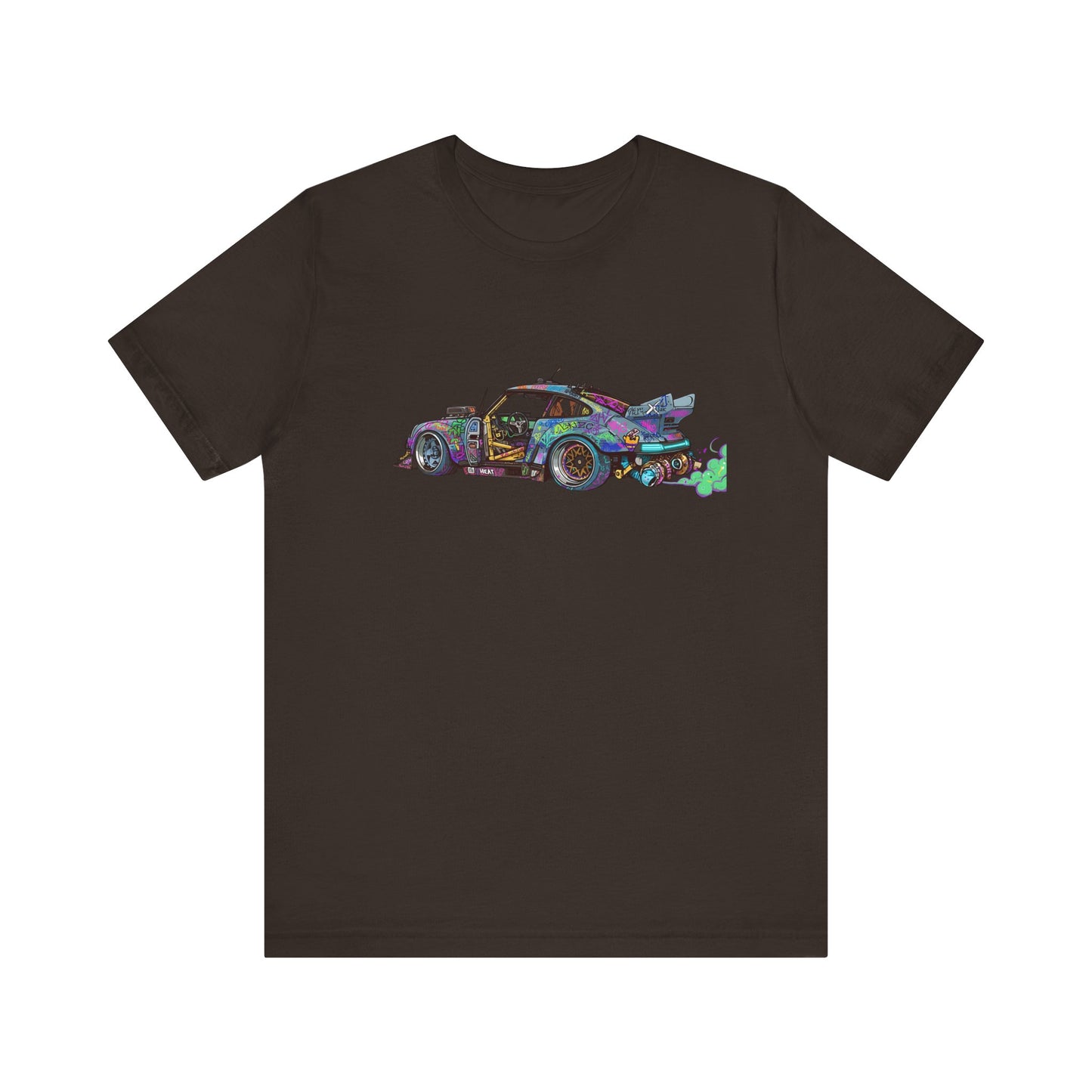 Cyberpunk Street Art Racer Unisex Tee