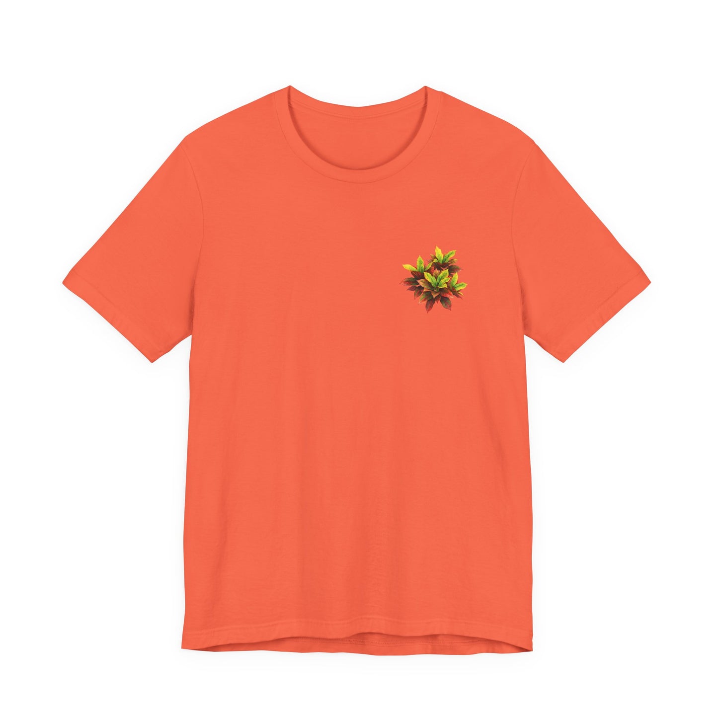 Pocket-sized Tropical Pop - Croton Unisex Tee