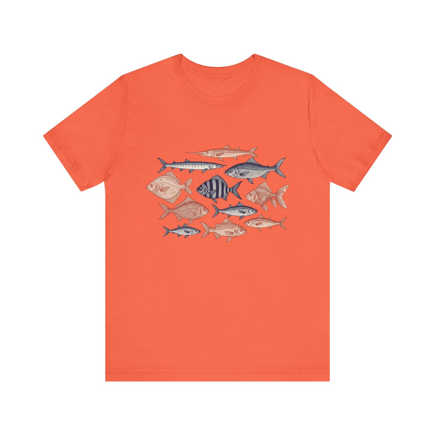 Vintage School Fish Unisex Tee