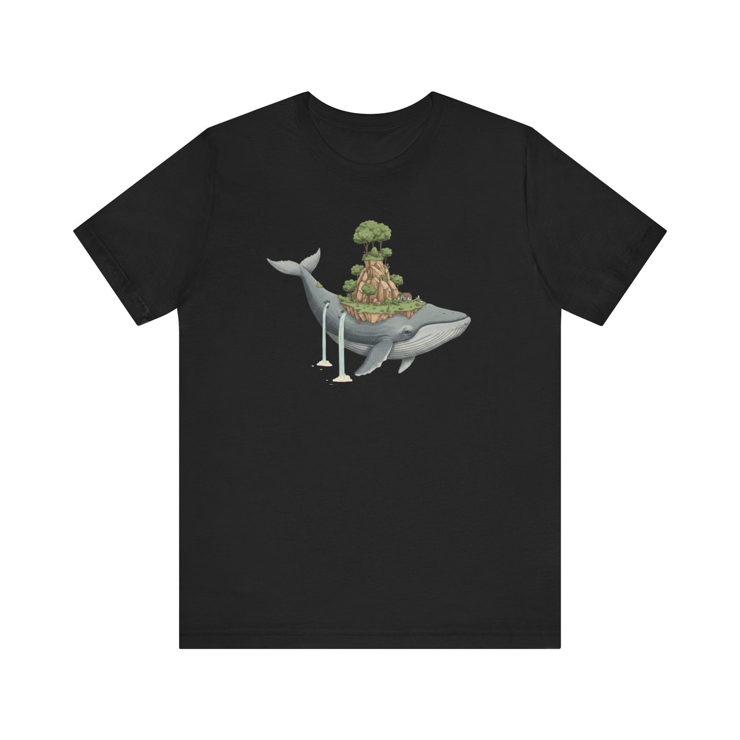 Whale Island Tee - Ethereal and Dreamy Unisex T-Shirt