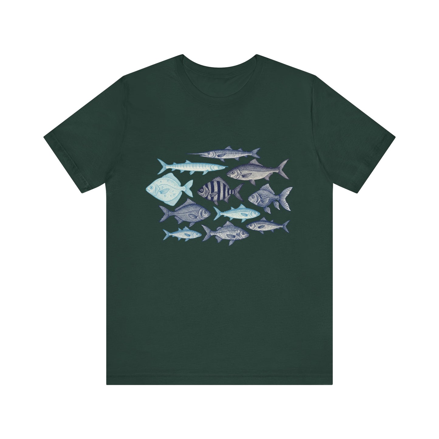 Vintage School Fish Unisex Tee